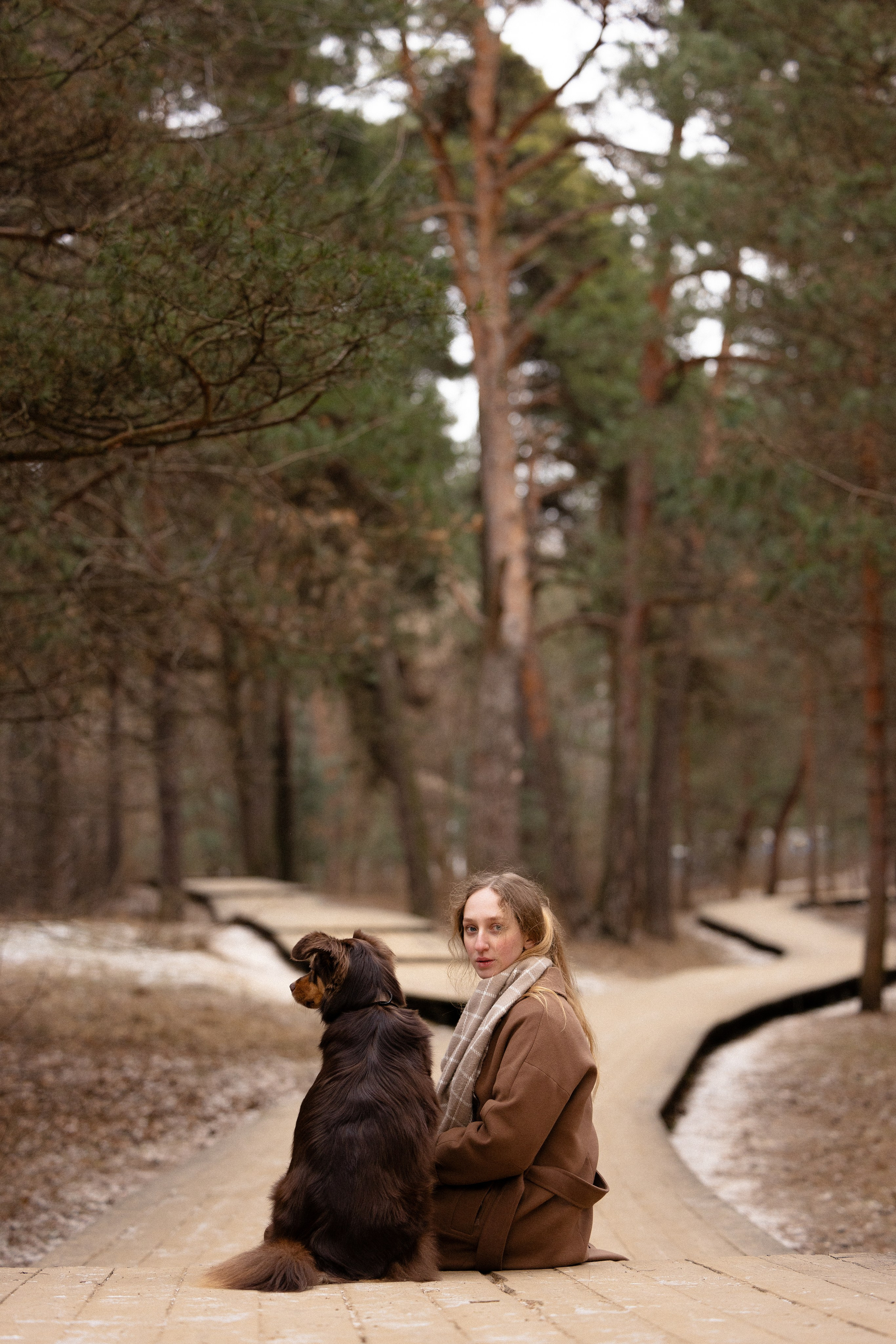 Катя и Мёд. Фотограф и видеограф анималист Аганина Дарья