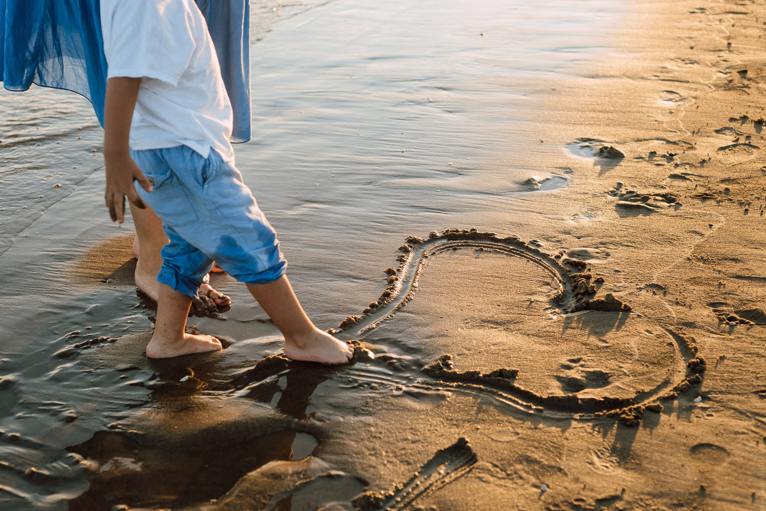 Семейный вечер на пляже. Свадебный и контент- фотограф в Тольятти, Самаре, Москве Яна Уруева