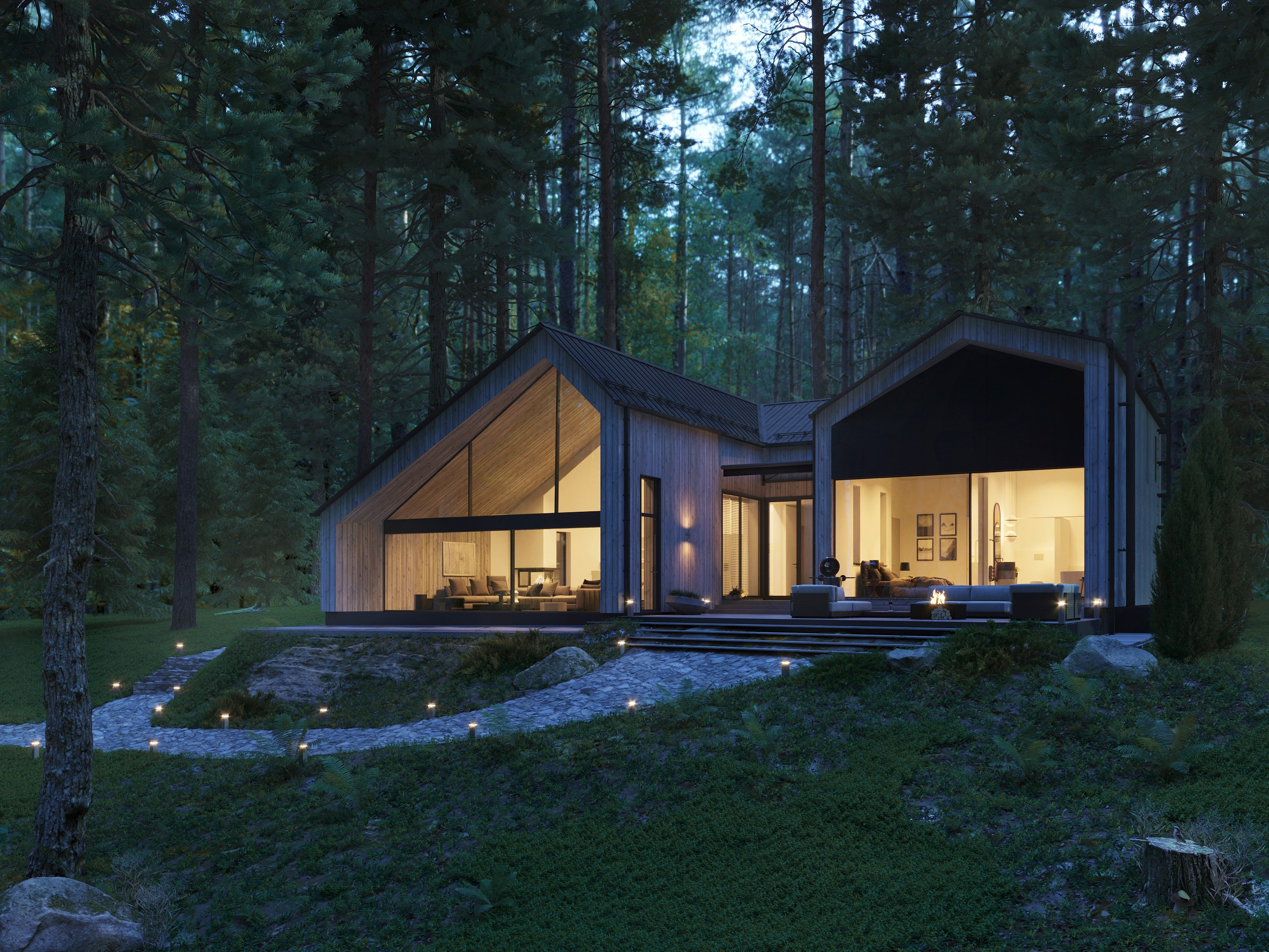 EXTERIOR. 3D Художник| Дизайнер | Борисова Дарья