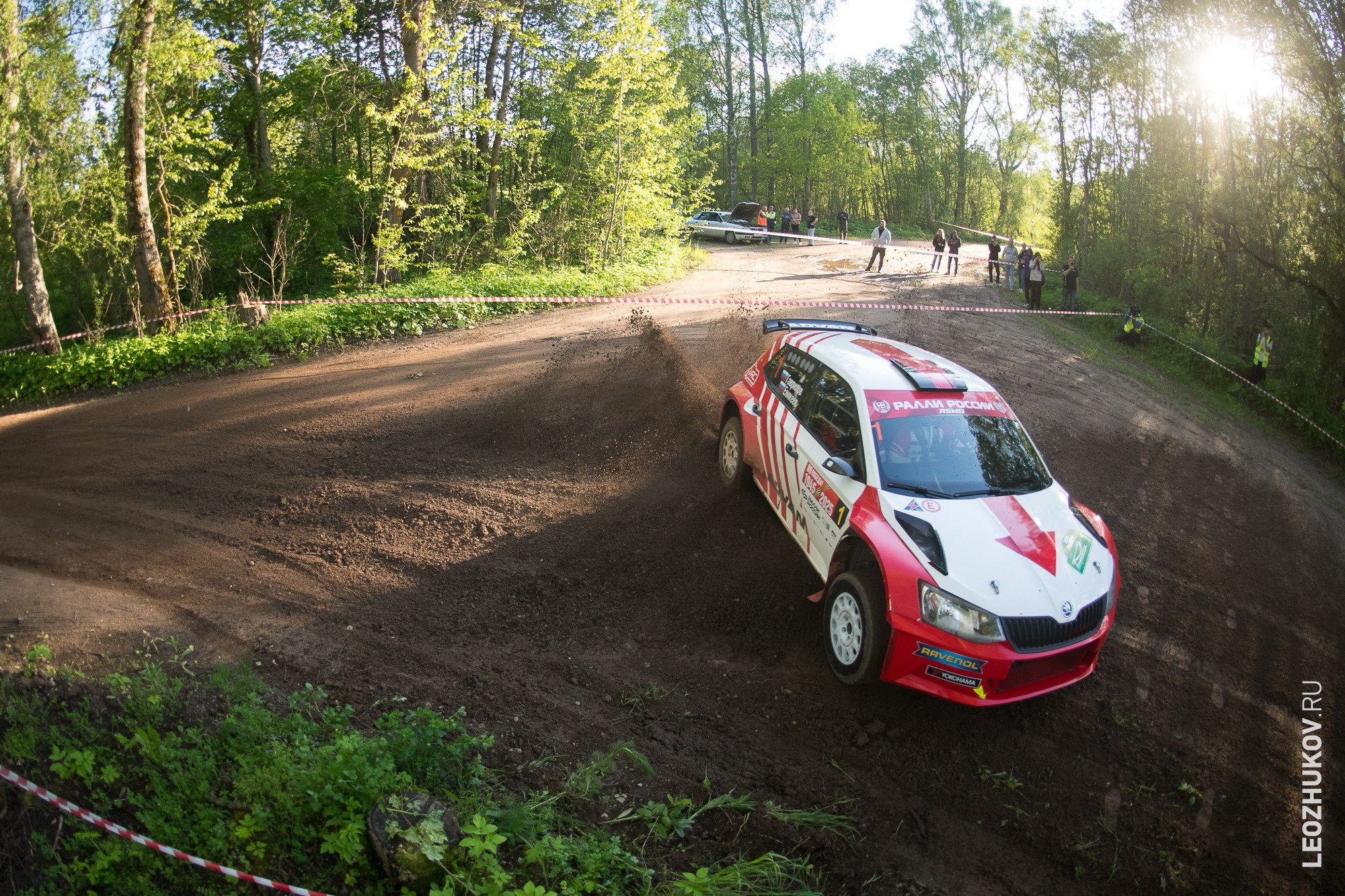 Rally Pushkinskie gory 2025. Sports photographer Leonid Zhukov