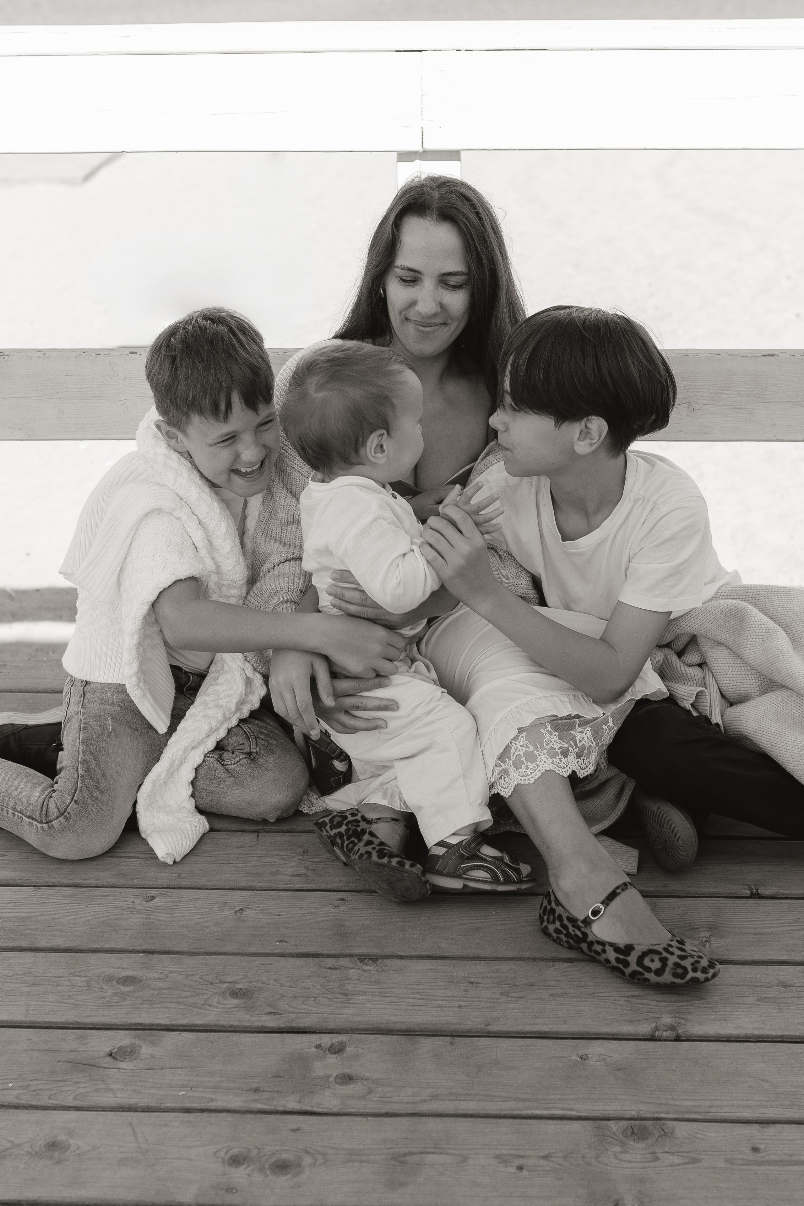 Ляйсан с мальчишками. Фотограф в Казани.Снимаю индивидуальные портреты, love story и свадьбы