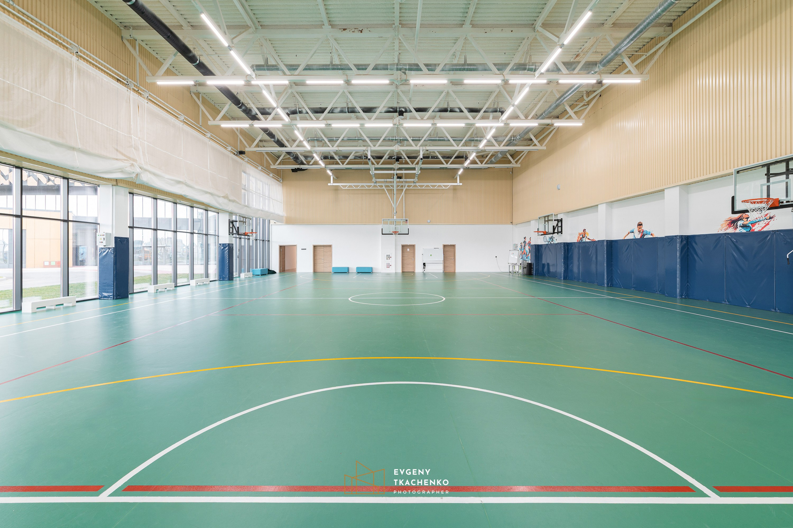 Kazakhstan International School, г. Астана. Архитектурный и интерьерный фотограф в Казахстане