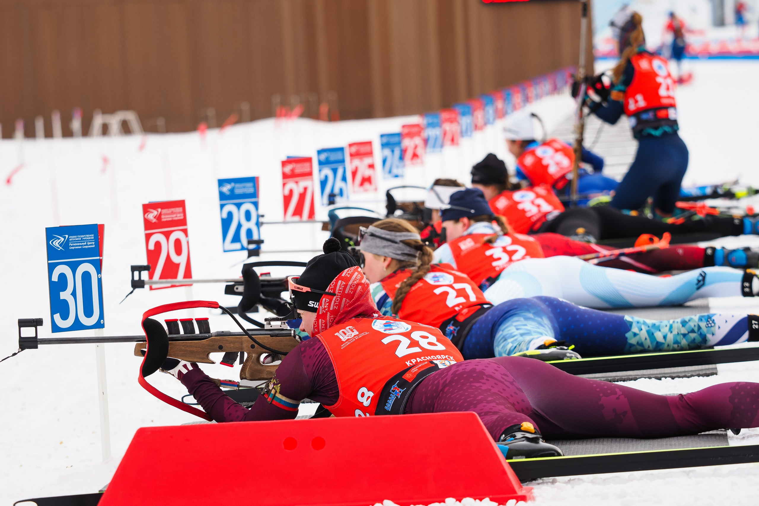 Биатлон / Первенство России. Репортажный фотограф Алексей Козьмин