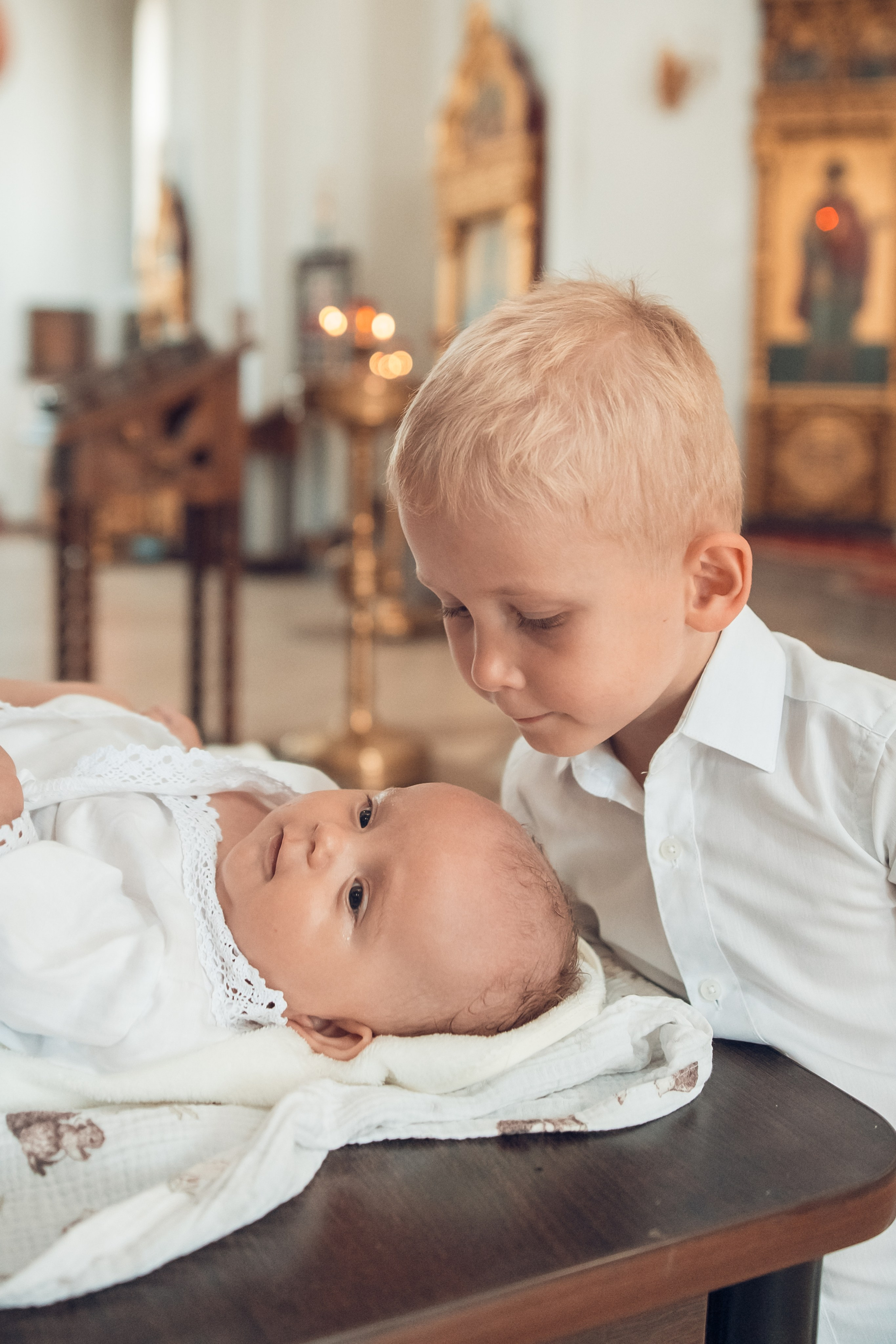 Таинство Крещения Амелии. Храм Георгия Победоносца. Главная