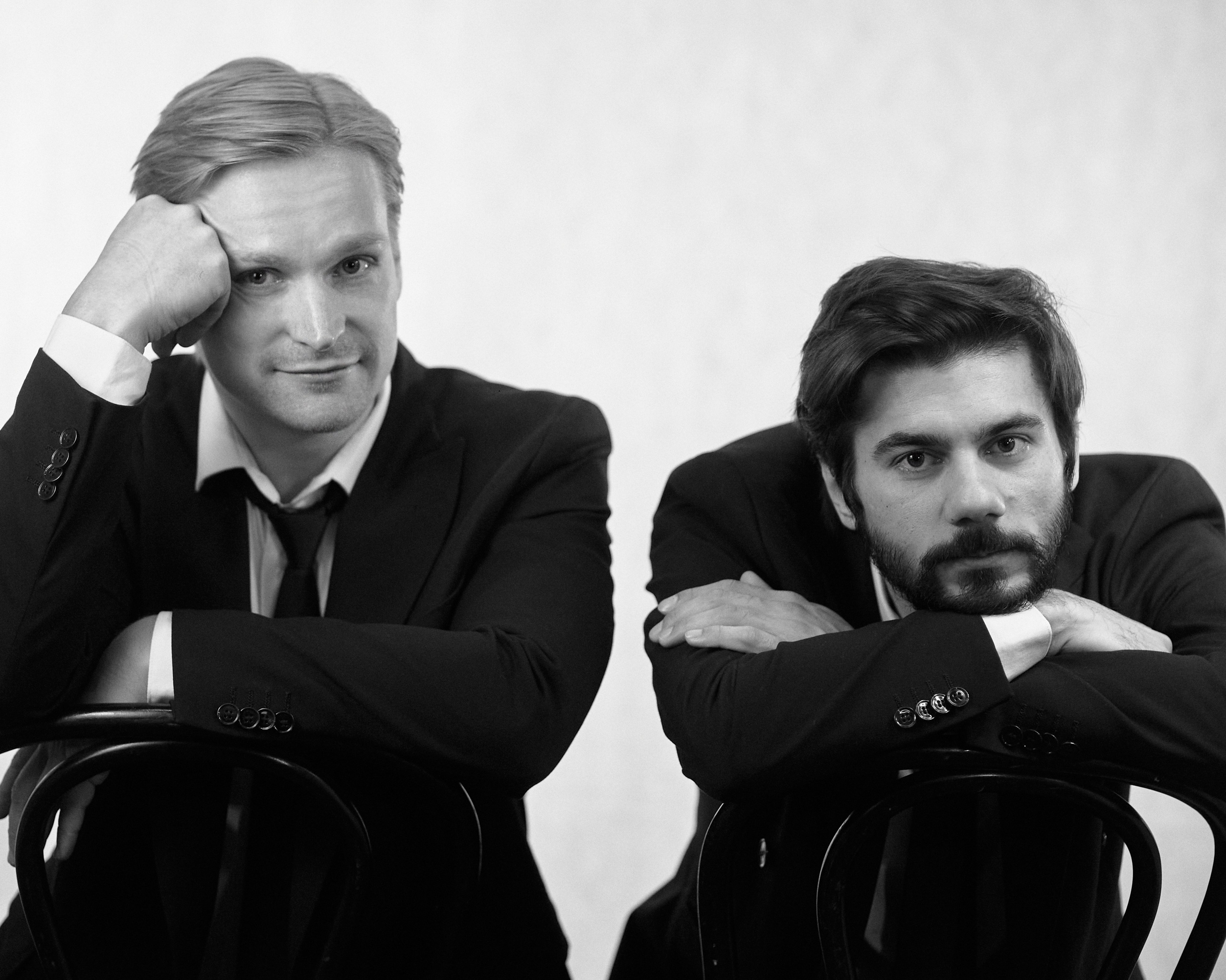 Актеры Асир Шогенов и Андрей Бражник. Фотограф Юлия Маринина