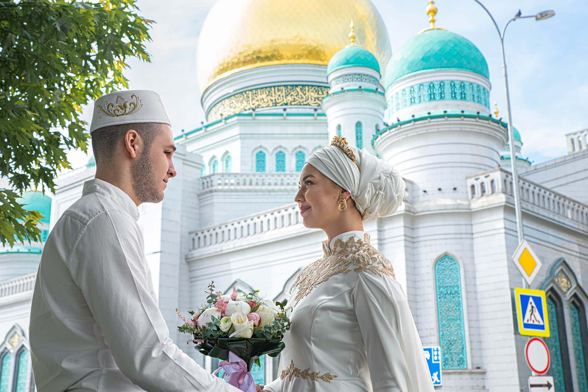 Никах Дамира и Дианы. Стилист, видеограф, фотограф на никах и свадьбу в Москве, Лейла Влад nikahmsk