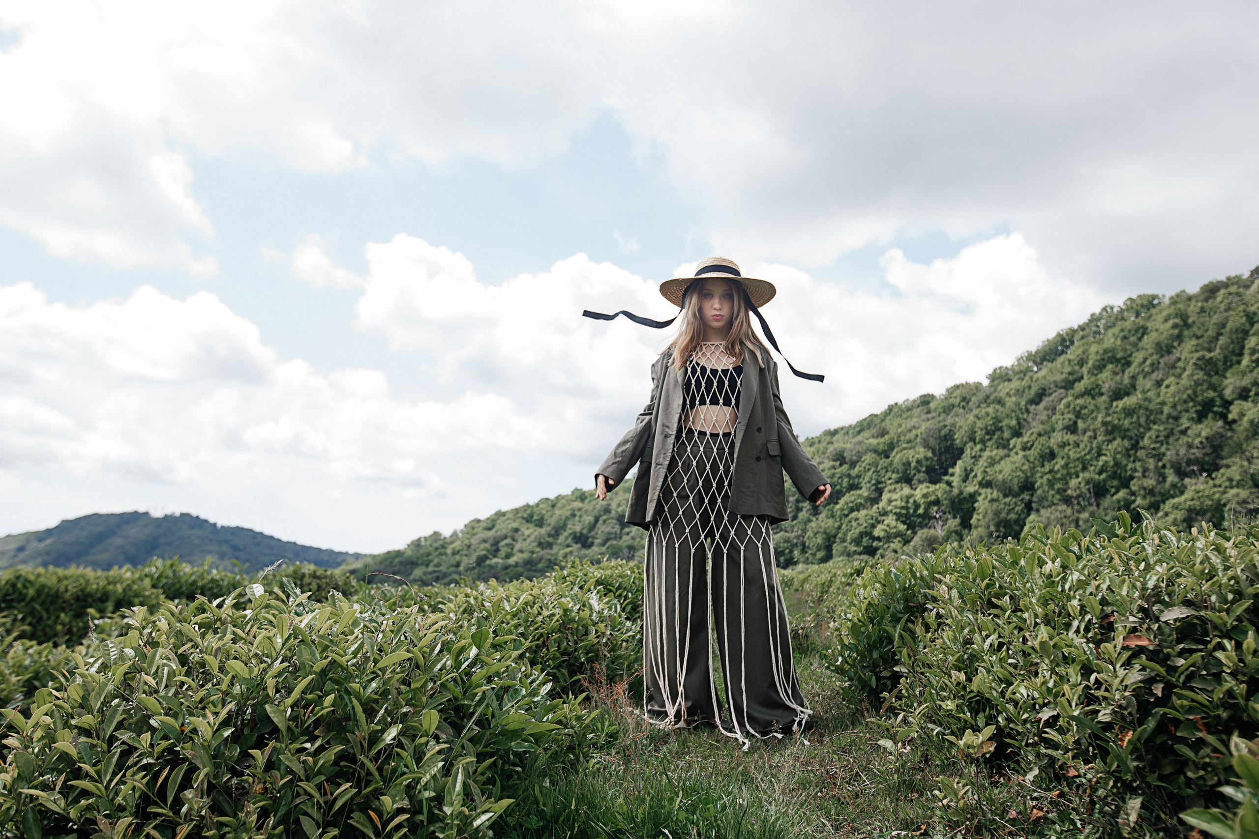 Tea plantation. Efimova Model Agency