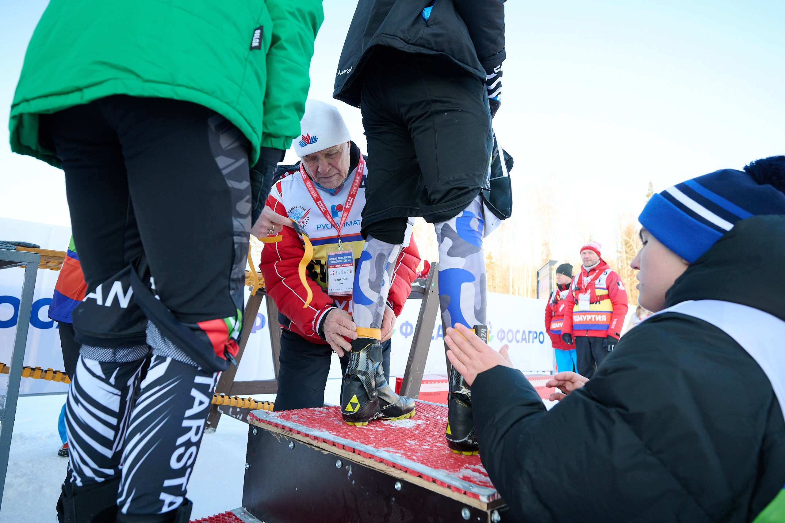 VI этап ФосАгро Кубка России по лыжным гонкам. Спринт. Ижевск 25.01.2025. Спортивный репортажный фотограф в Ижевске Сергей Мерзляков