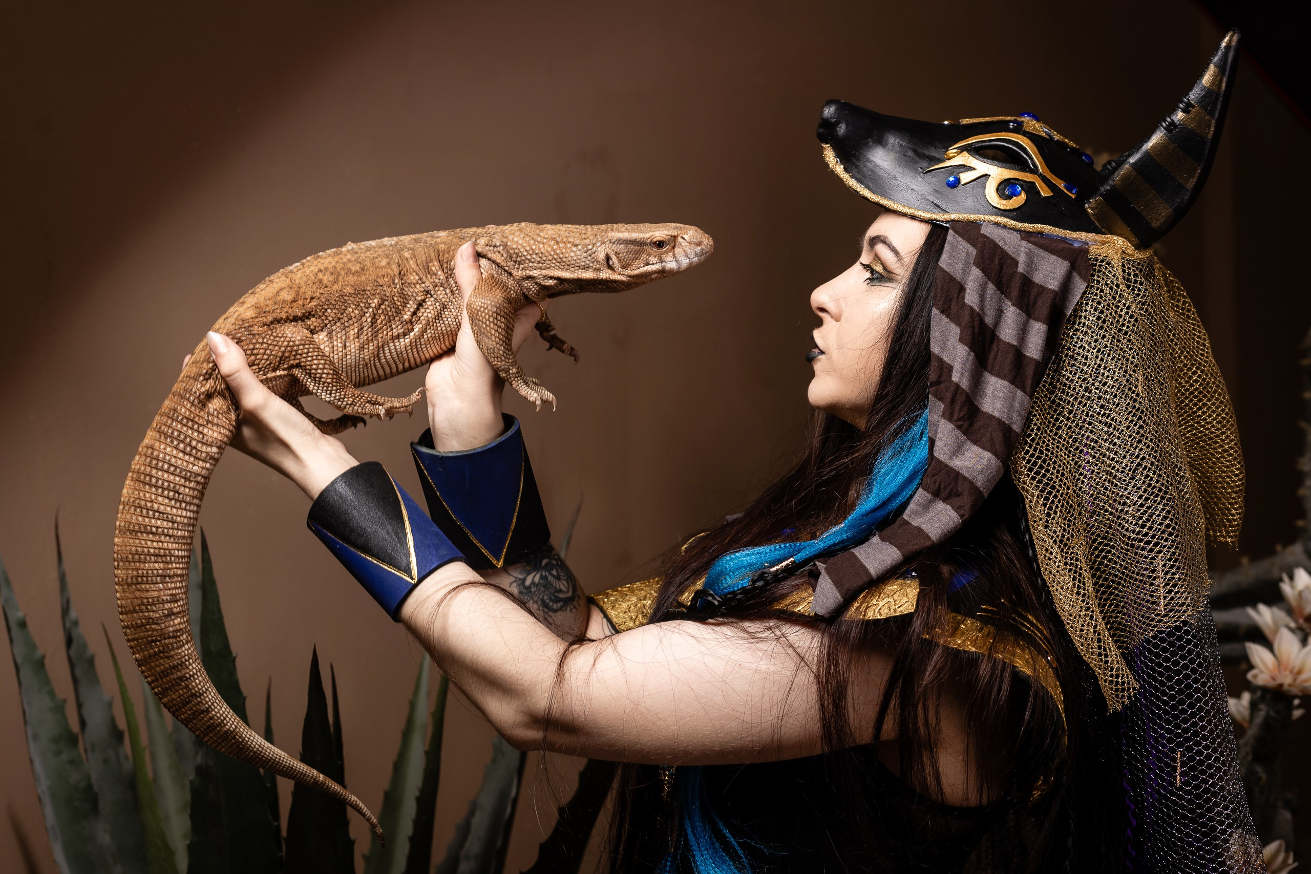 Фотосессия с ящерицами и скорпионами в Восточном стиле. Фотограф в Санкт-Петербурге — Сергей Петров