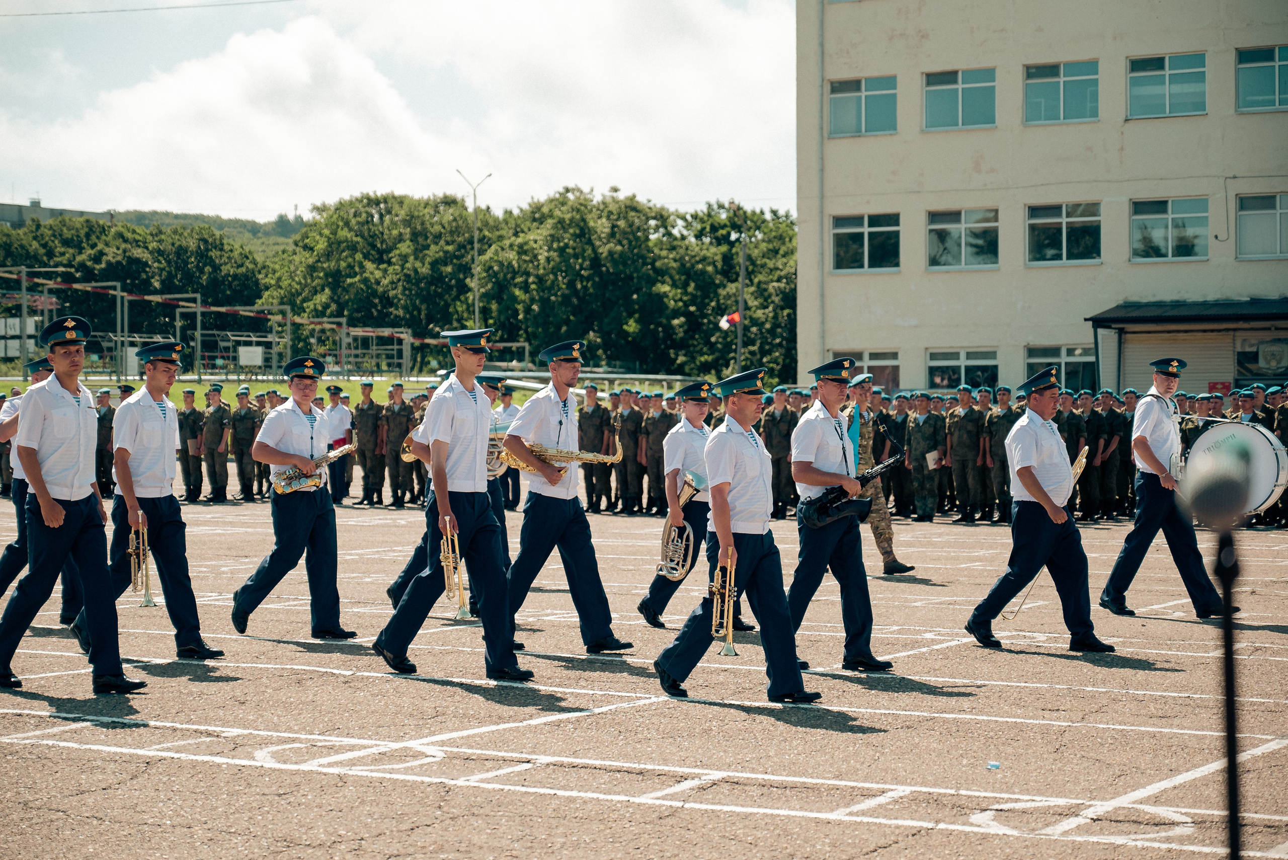День ВДВ в г. Уссурийске