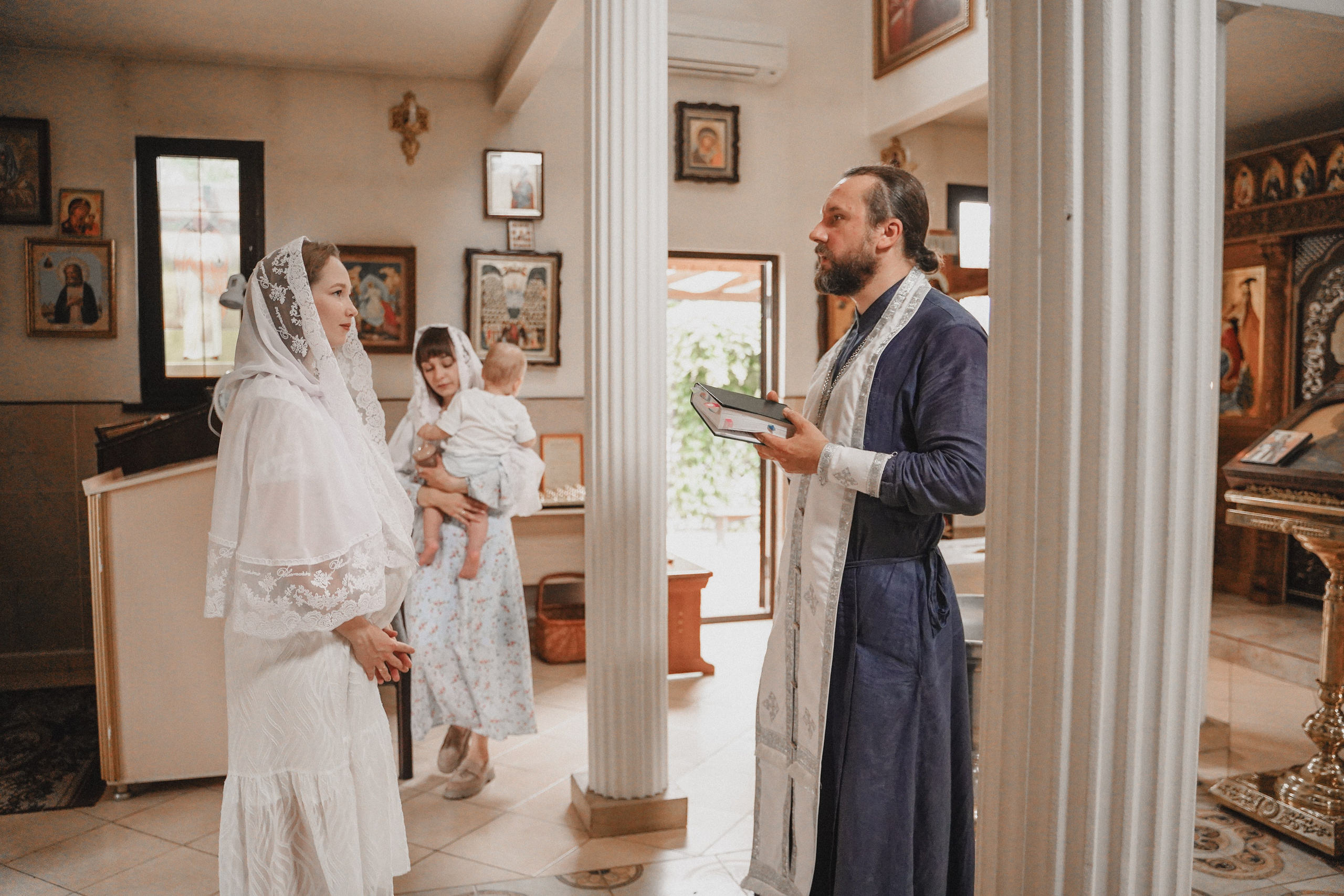 Крещение Лёвы. Семейный и женский фотограф в Краснодаре Анастасия Приймак