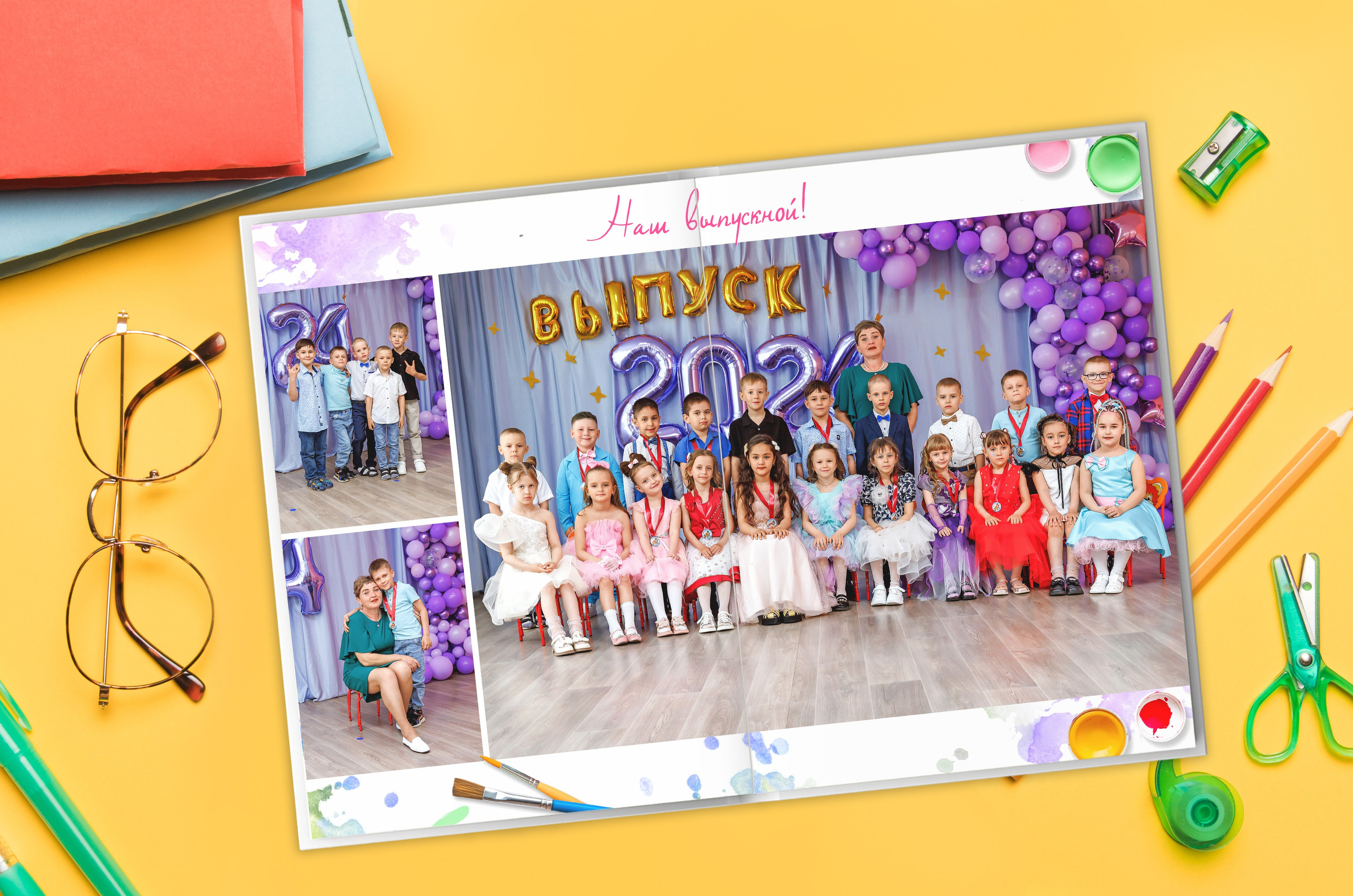 Выпускные альбомы для детского сада. Олеся Пучковская фотограф, Белогорск, Амурская область