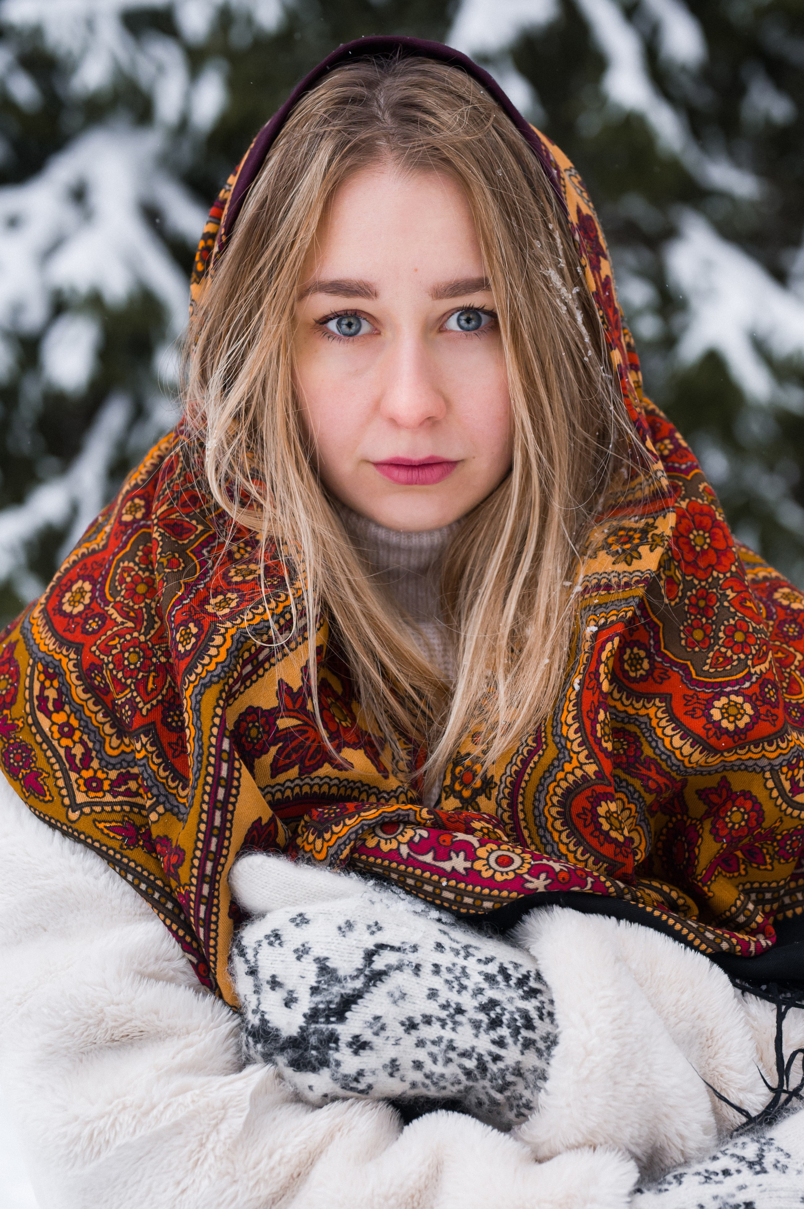 Зимняя фотосессия. Фотограф Юлия Кондратьева