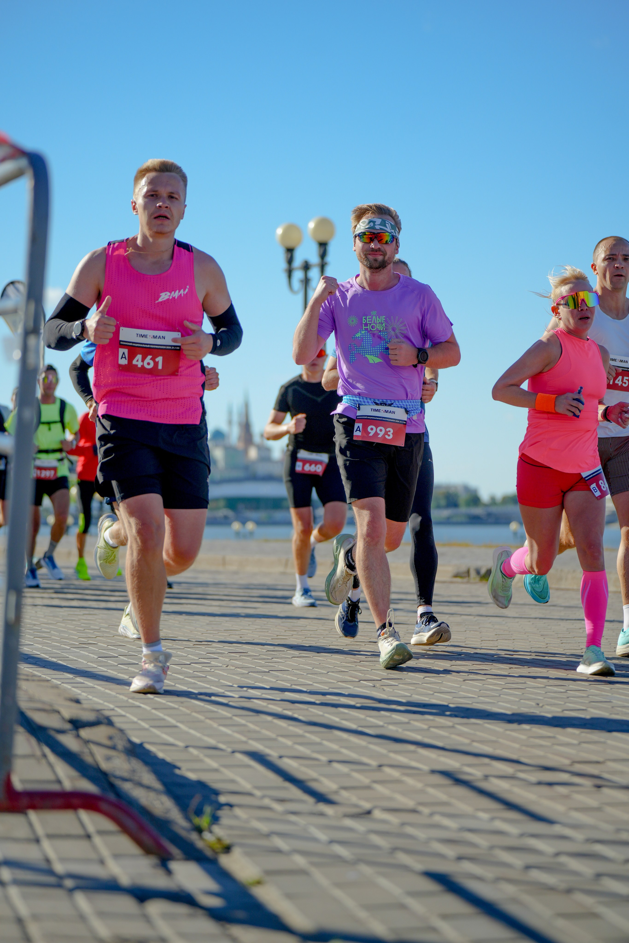 Спортивный репортаж Казанский полумарафон. Фотоким