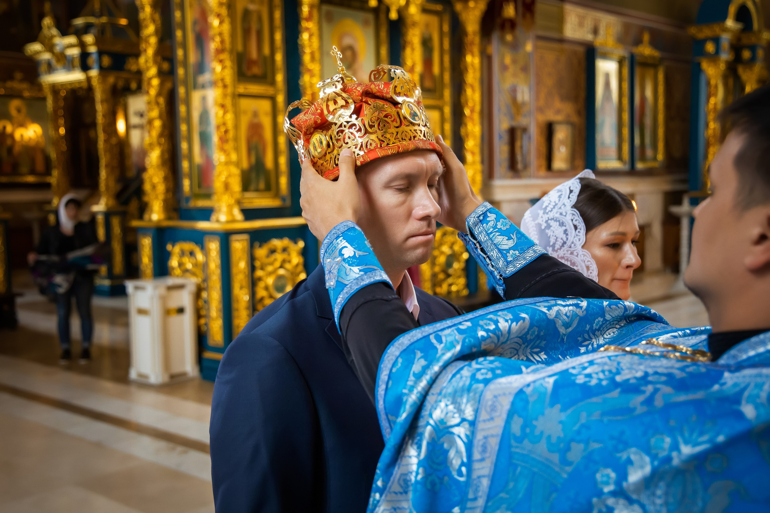 В Храме. Семейный и Свадебный фотограф в Астане Александр Астапов