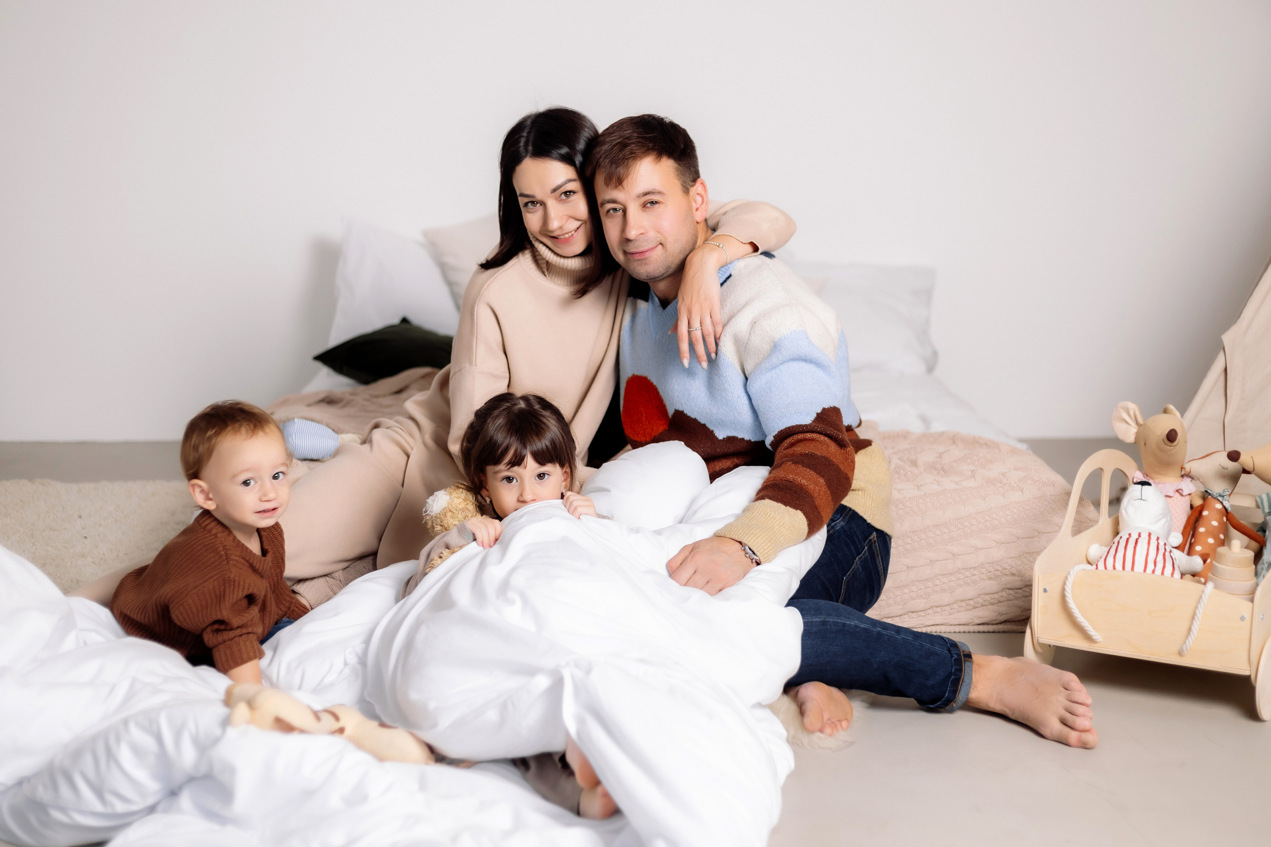 Пижамная фотосессия. Зотова Алена — семейный и женский фотограф в Зеленограде