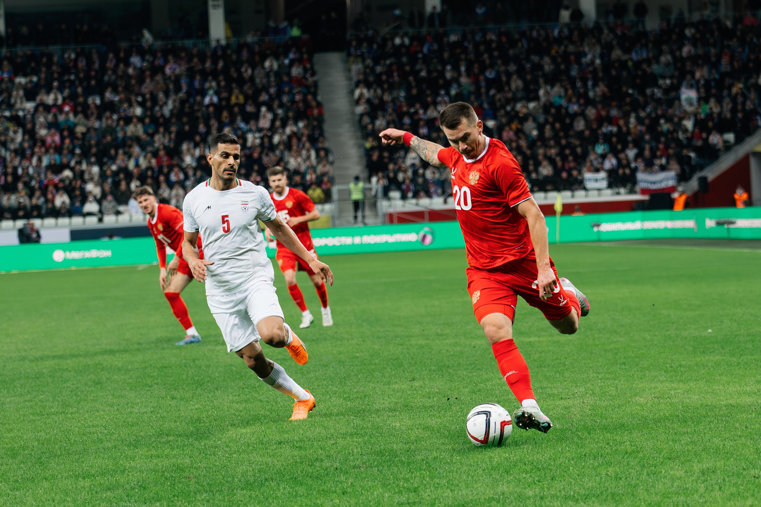 Матч Россия — Иран 2025. Фотограф в Волгограде Виталий Самойлов