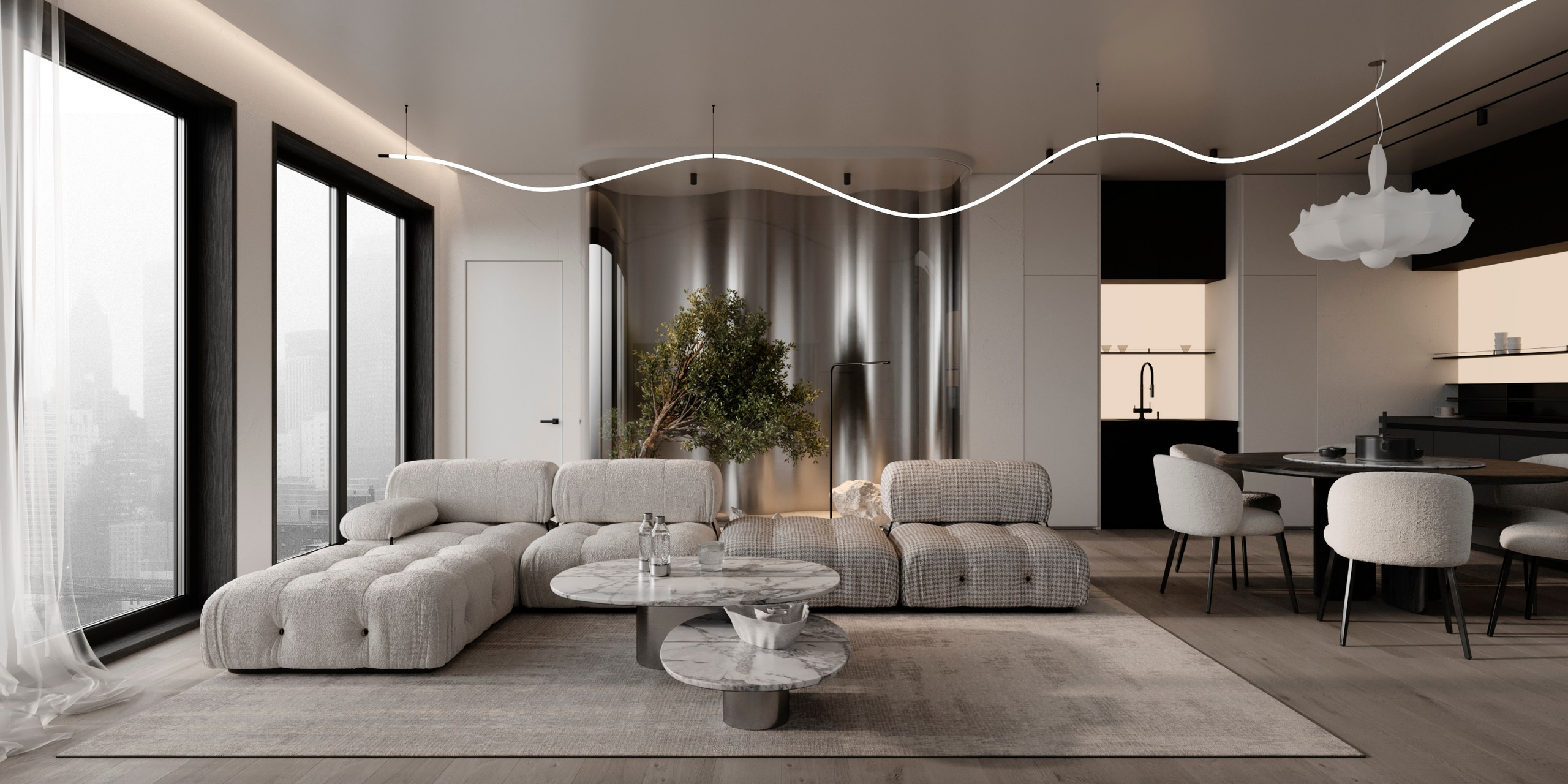 Альбом 01. Попова Анастасия, интерьерный 3д визуализатор, дизайн, Москва