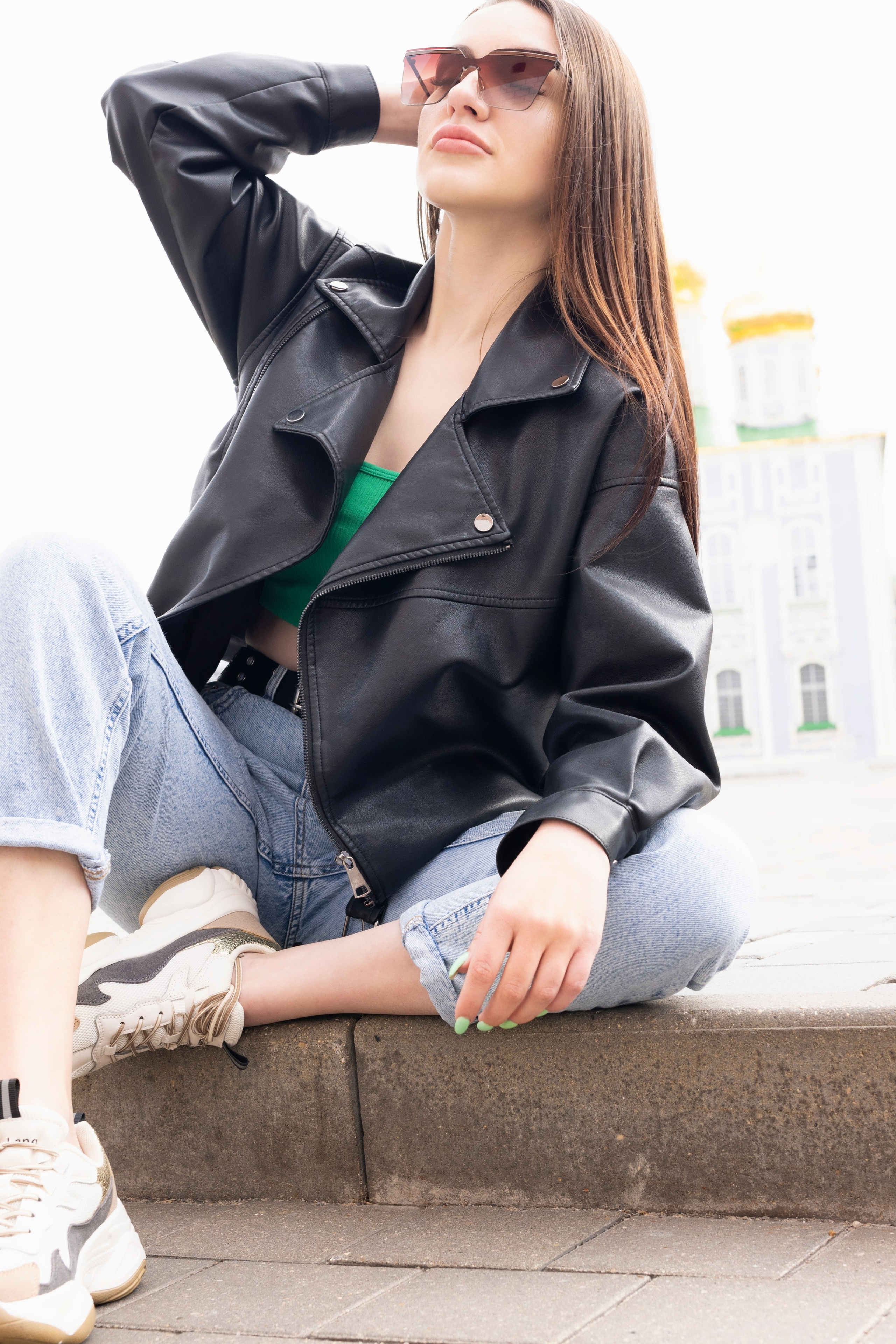 Ангелина, фотосессия девушки на набережной в Туле, Искра Тула. Фотограф в Туле — Борисов Николай