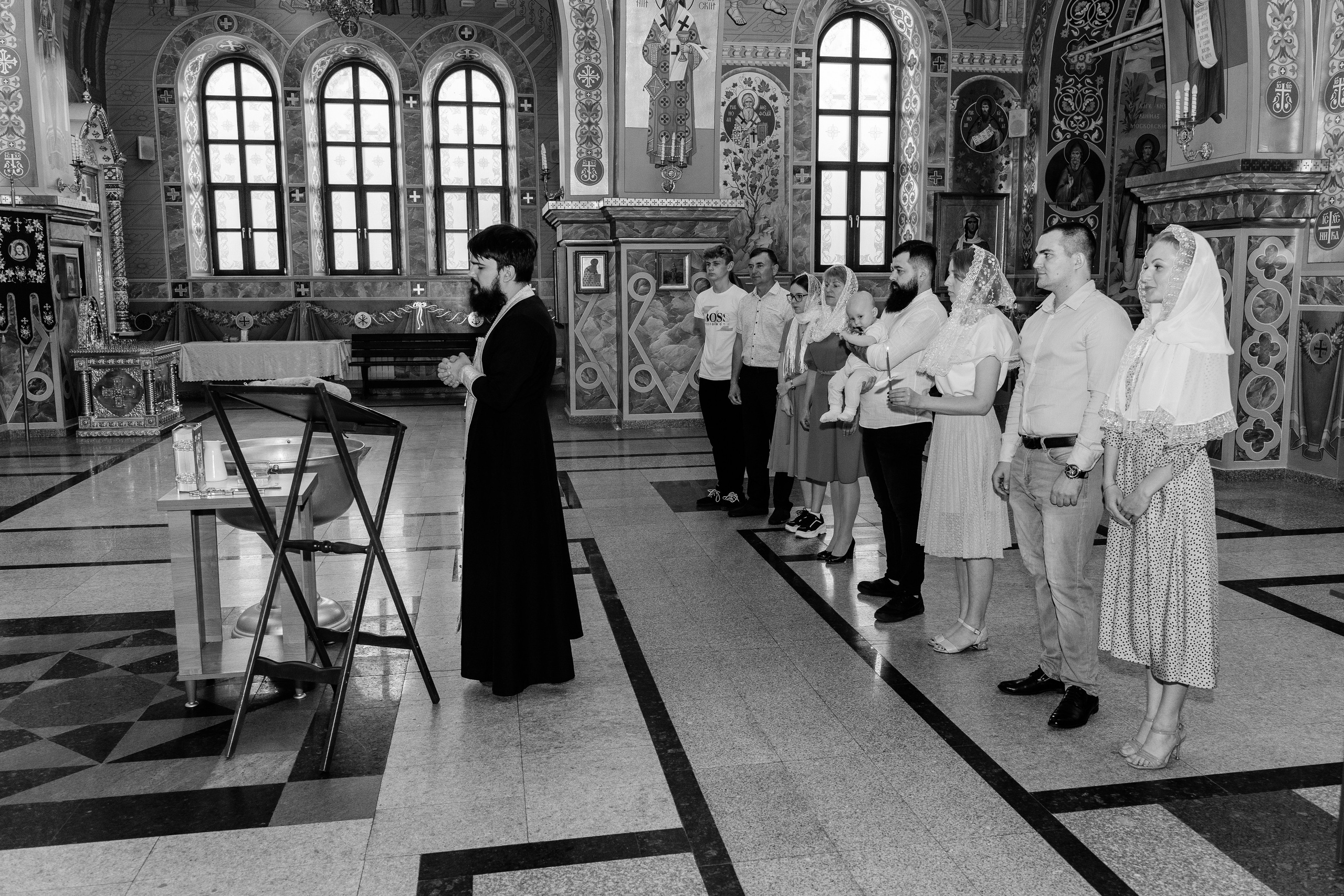 Крещение Федора. Свадебный фотограф Юлия Копылова