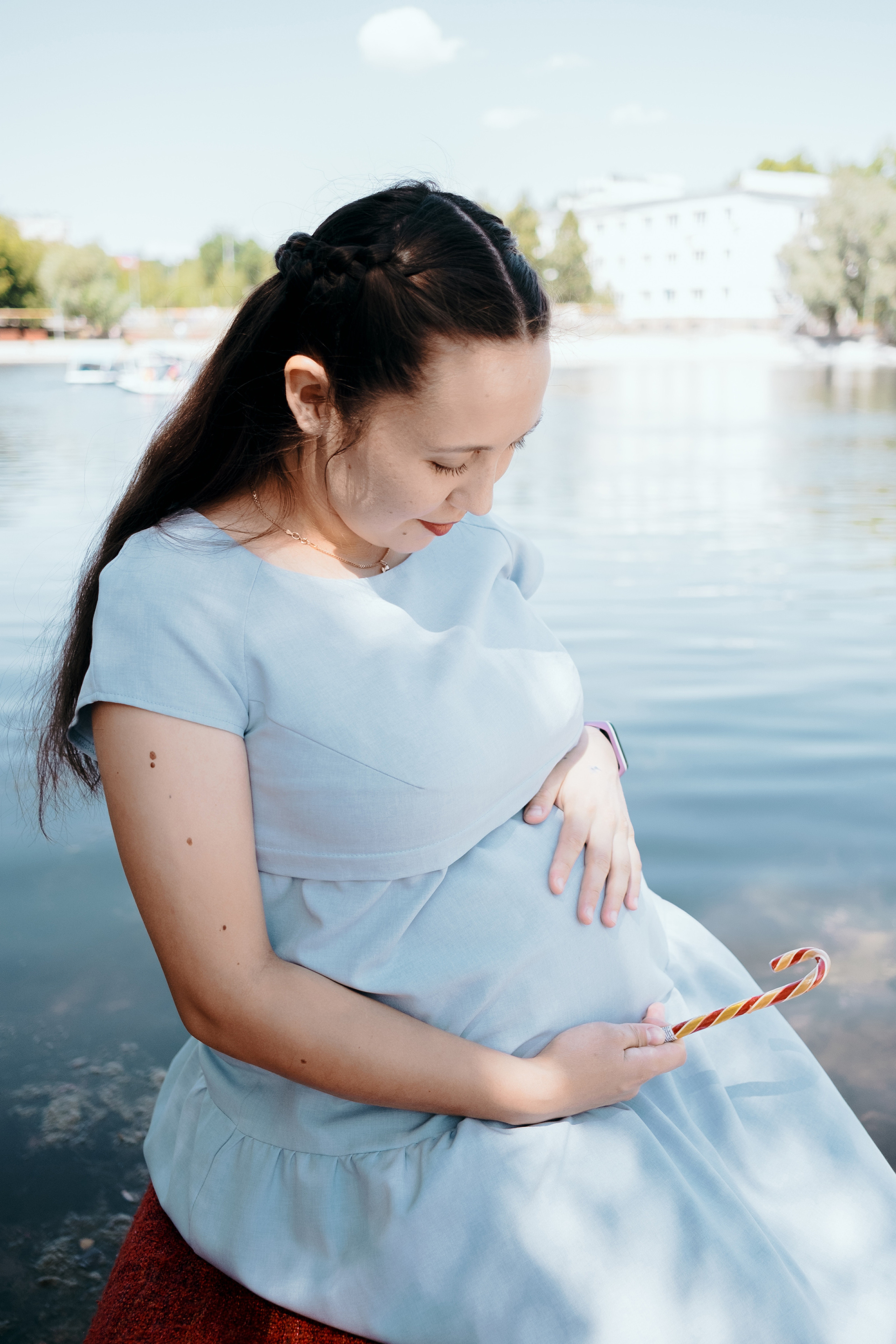 Ильмира и Ева в парке. Семейный фотограф Уфа Головченко Анастасия