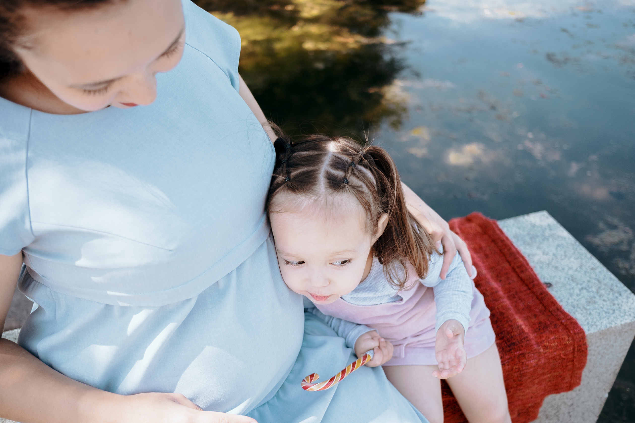 Ильмира и Ева в парке. Семейный фотограф Уфа Головченко Анастасия