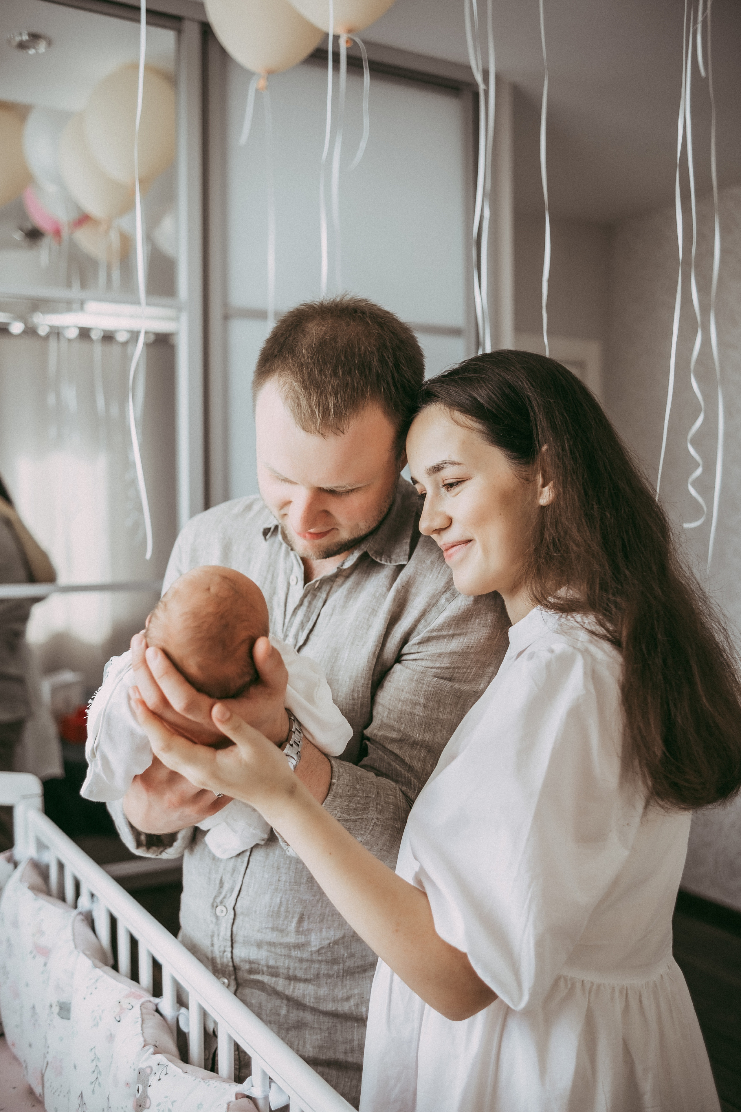 Первый день дома. Семейный фотограф Уфа Головченко Анастасия