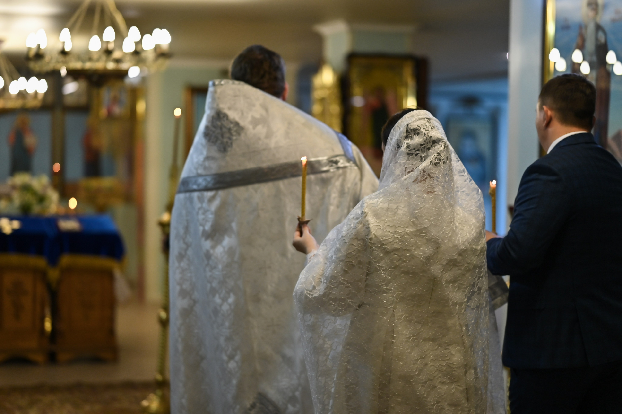 Венчание Андрей и Елена. Репортажный и свадебный фотограф в Липецке Иван Первойкин