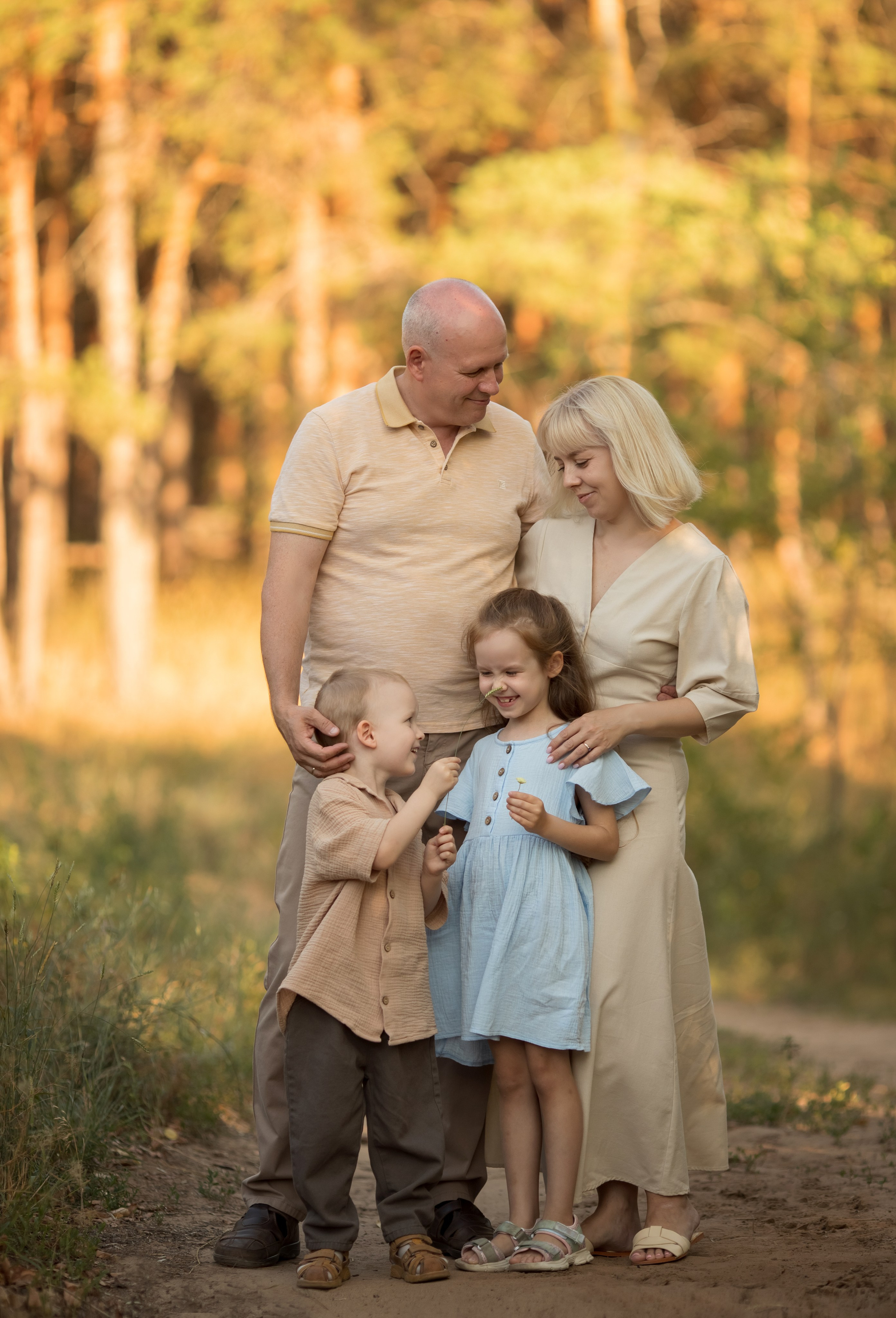 Семейное лето. Семейный и детский фотограф в Саратове Полина Коткина
