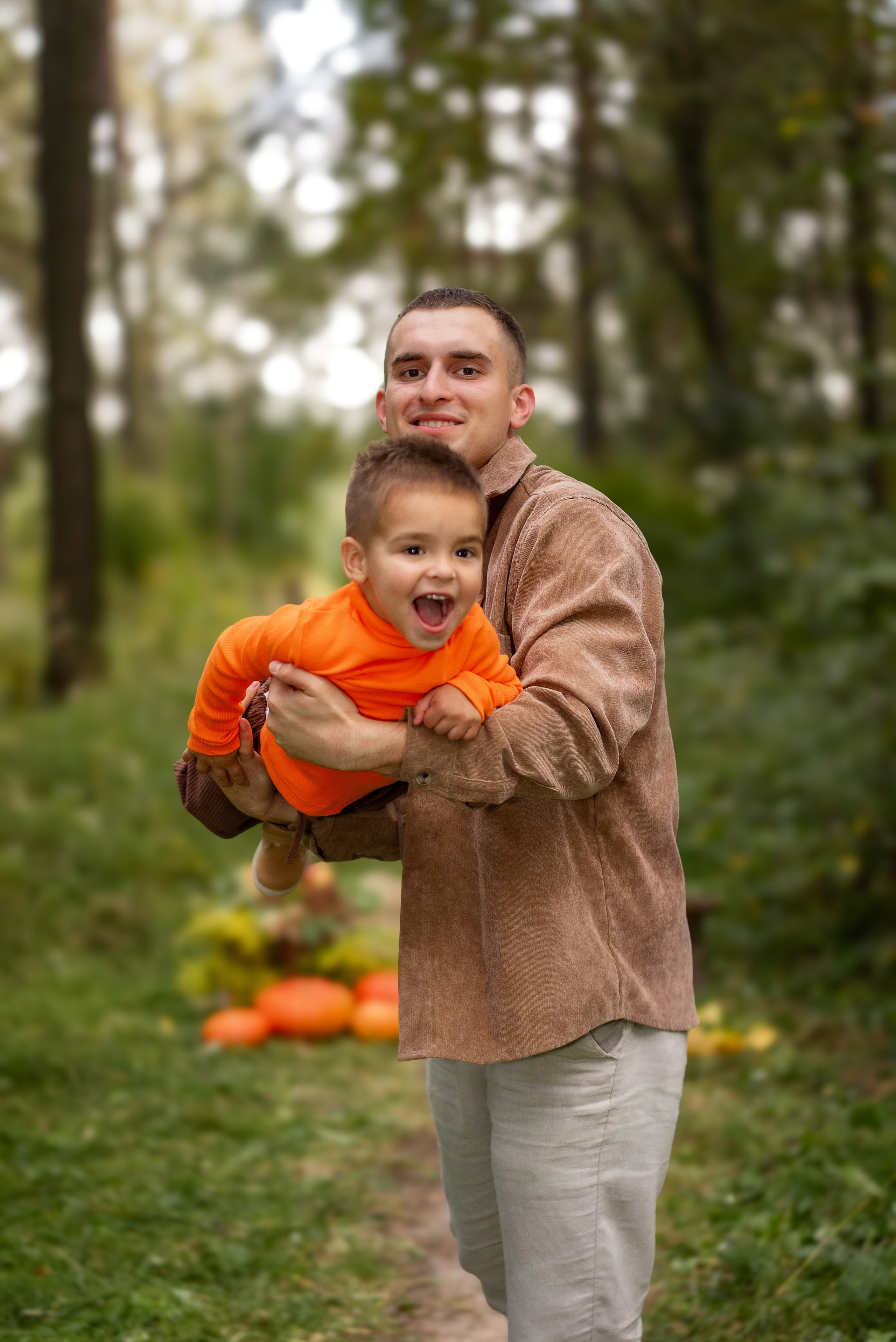 Осенняя семейная