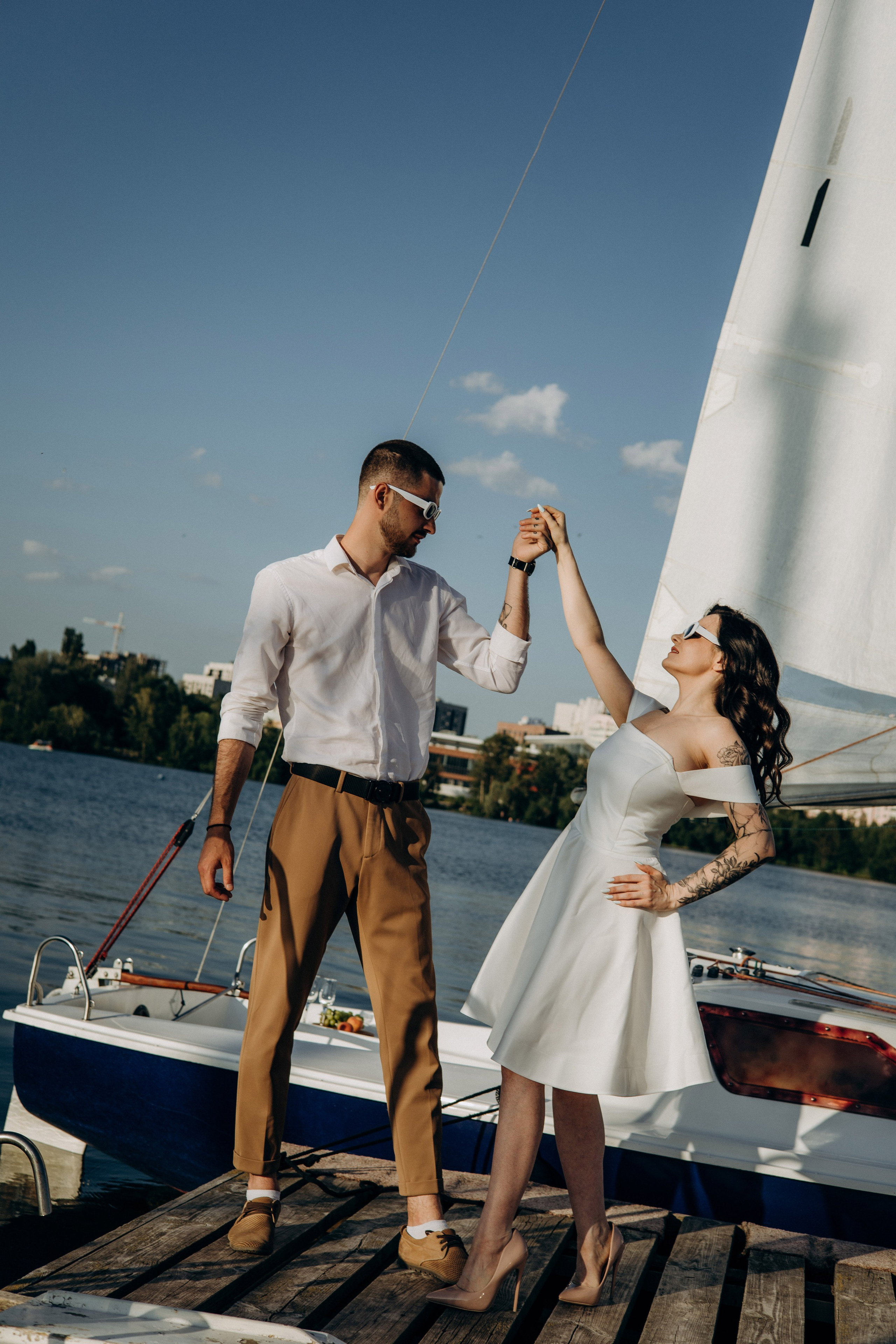 Катя, Максим, яхта. Портретный и семейный фотограф в Воронеже Ксения Ремизова