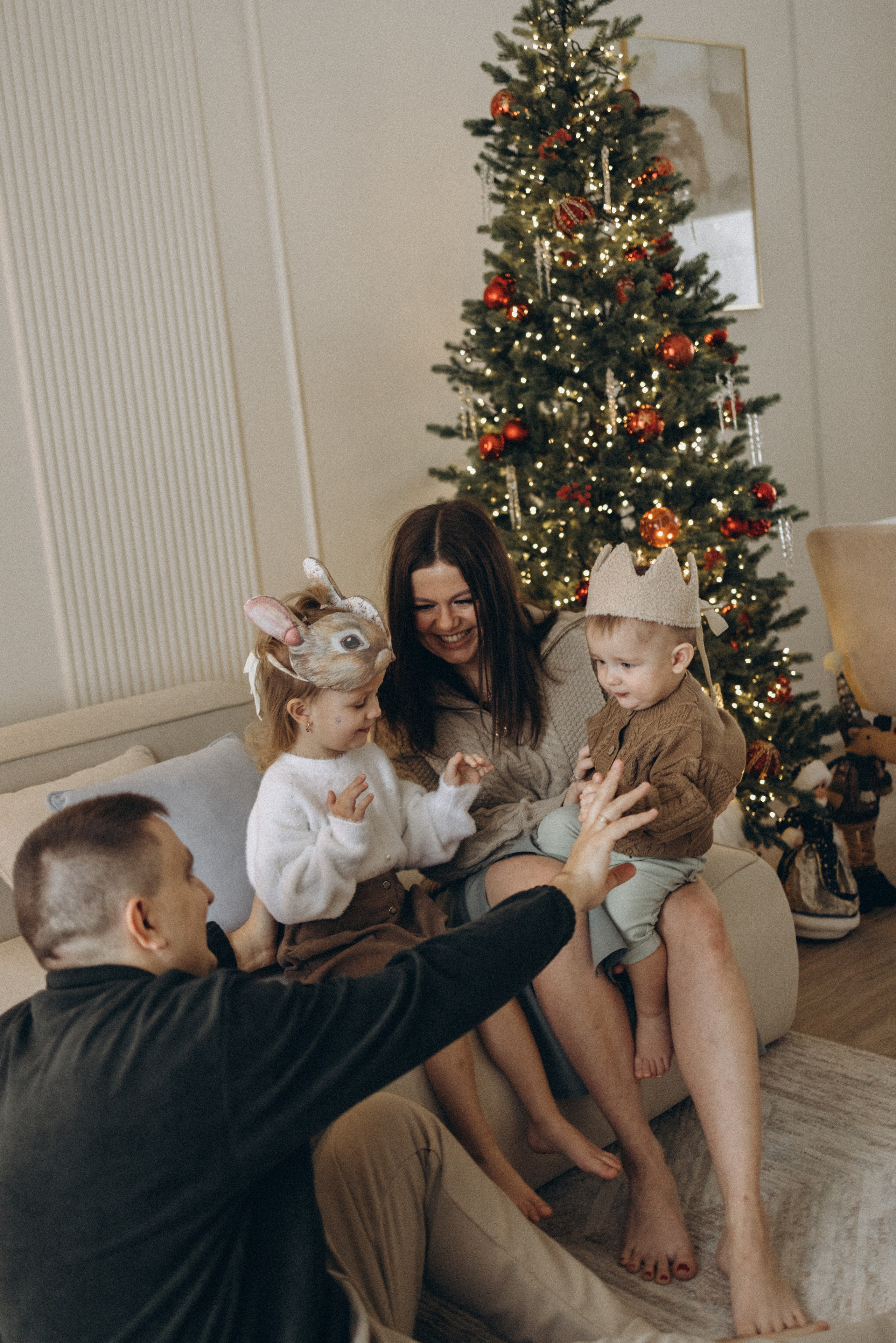 Новый года дома. Семейный и детский фотограф в Тюмени Вика Алленова
