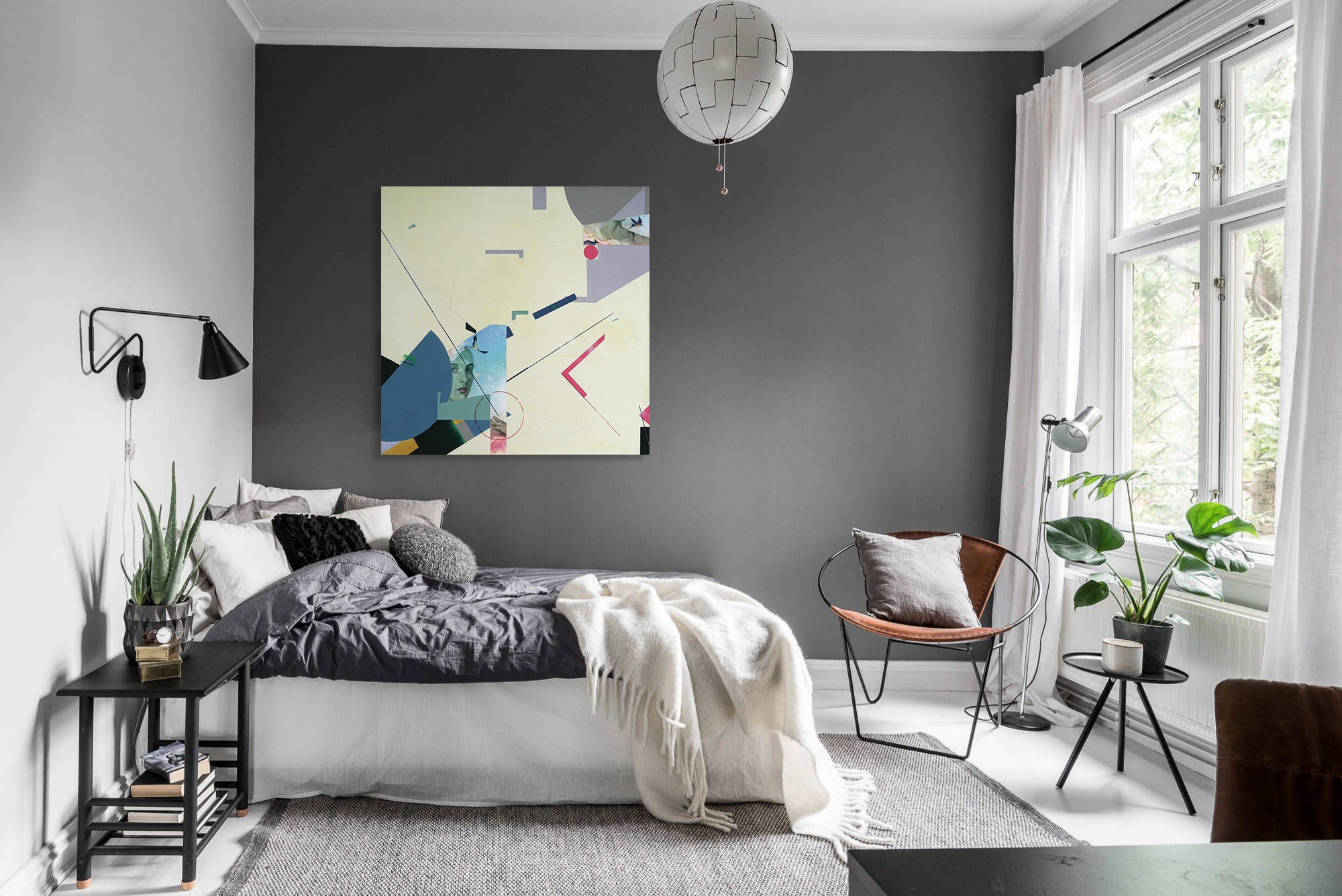 Полет. Художник-абстракционист Ольга Рикун. Москва