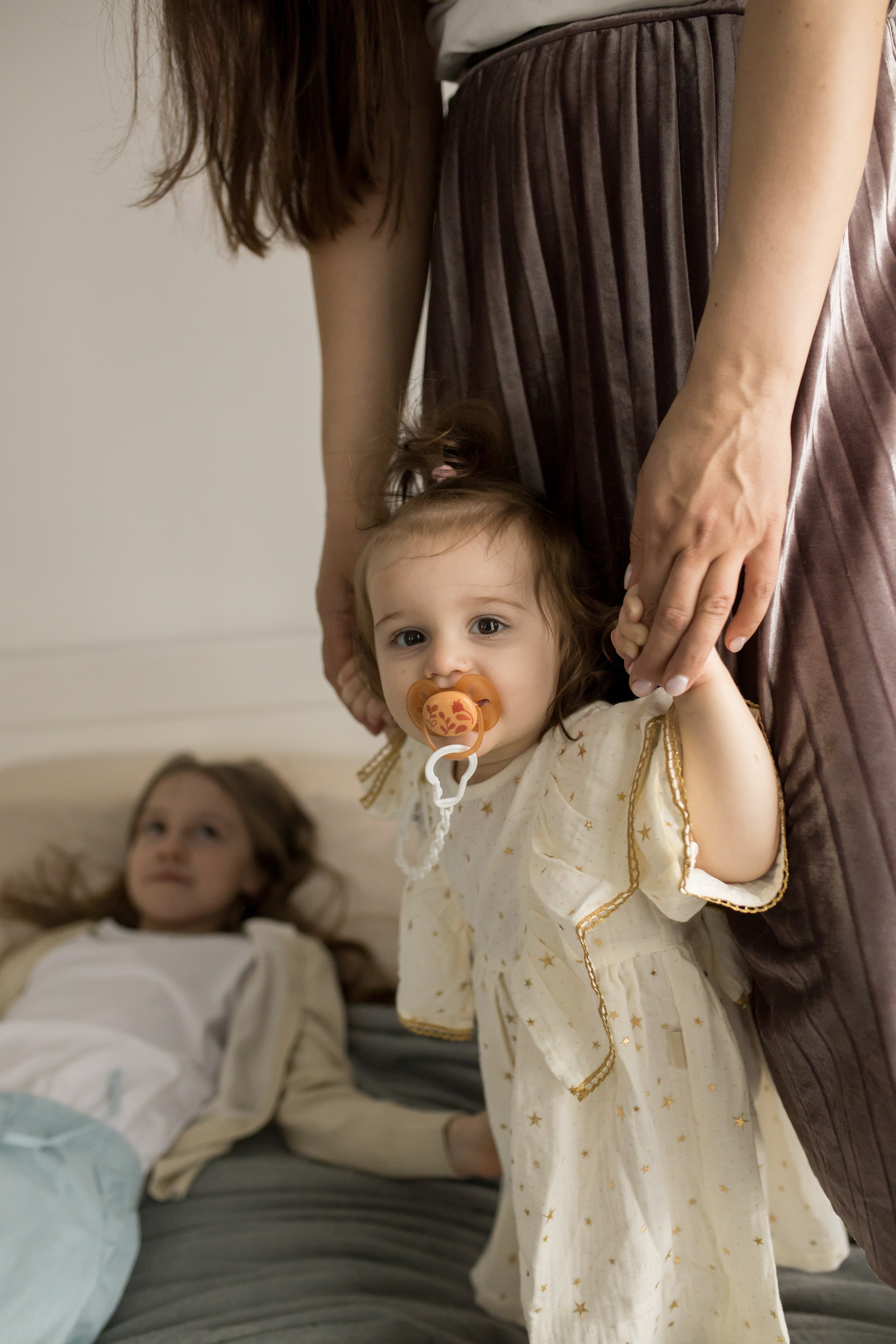 Катя и дочки. Фотограф Москва Лара Чайка