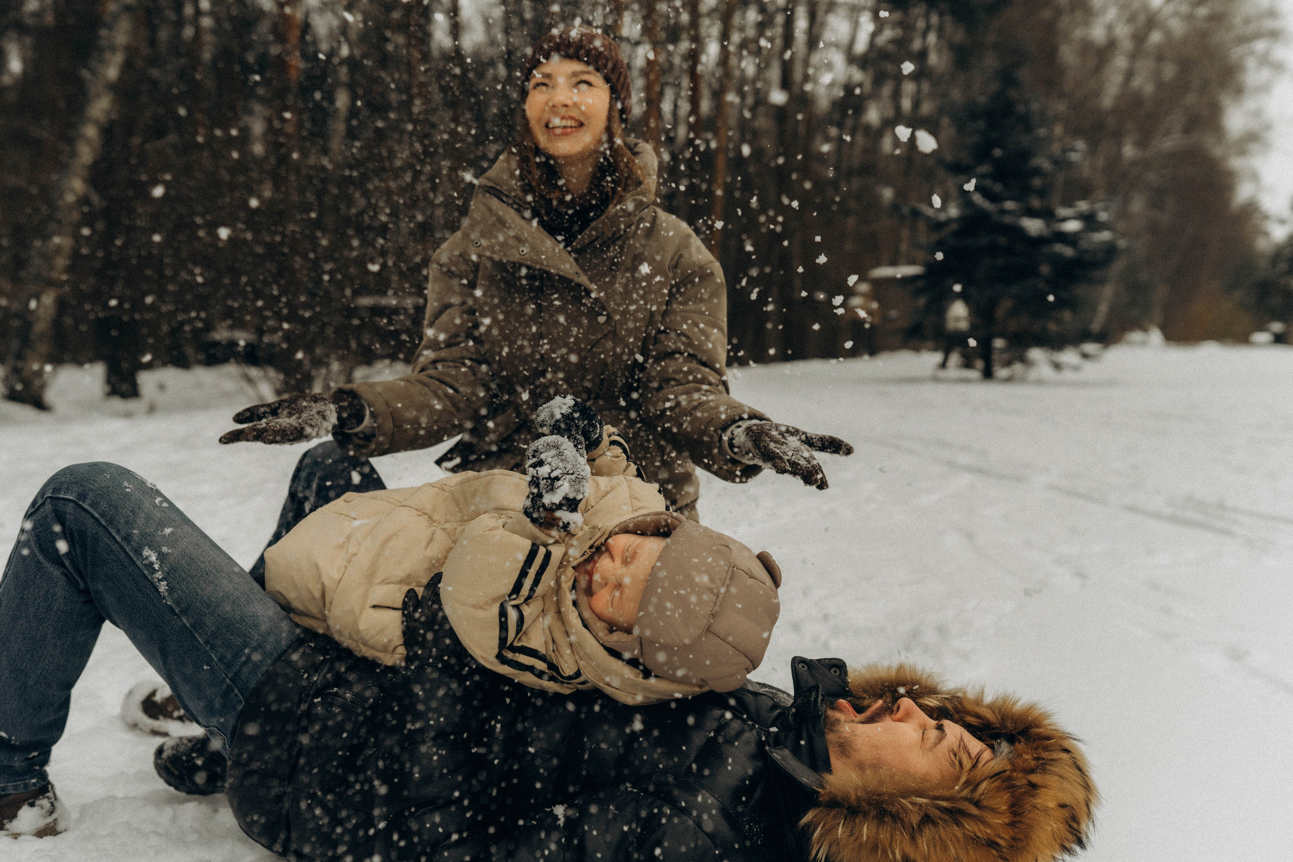 Аня, Саша и Матвей. Семейный фотограф Юлия Котова