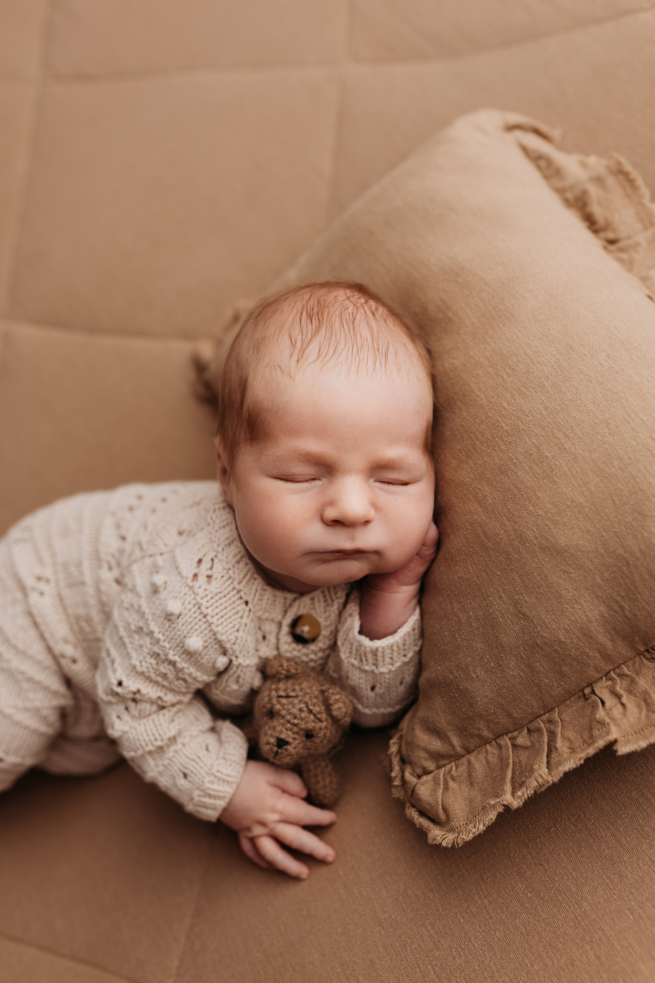 Фотосессия новорожденного в БОХО стиле. Фотограф новорожденных в г. Барнаул Ренпенинг Катерина