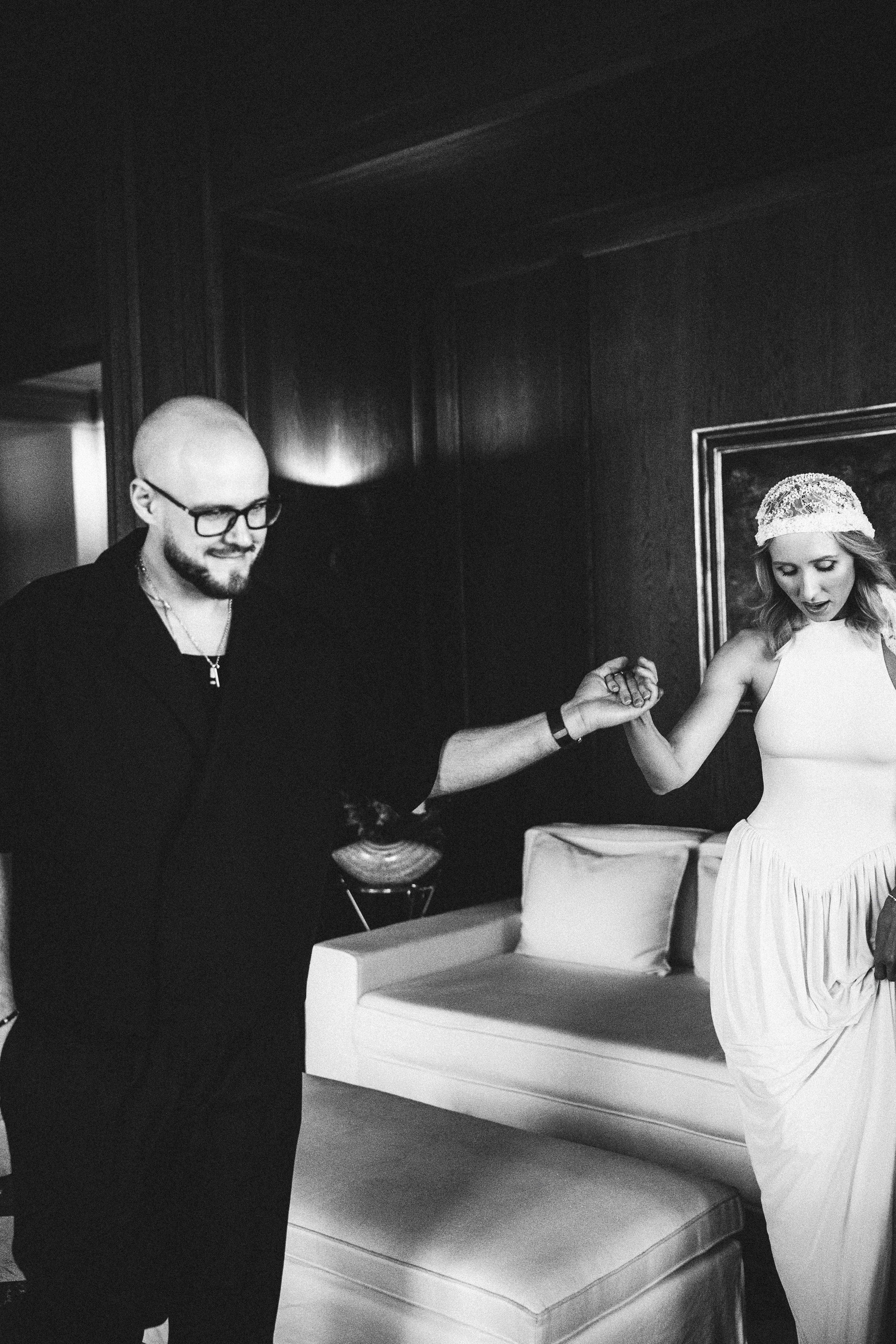 Paris, Hotel Balzac. Hochzeitsfotografin Galina Bikowez