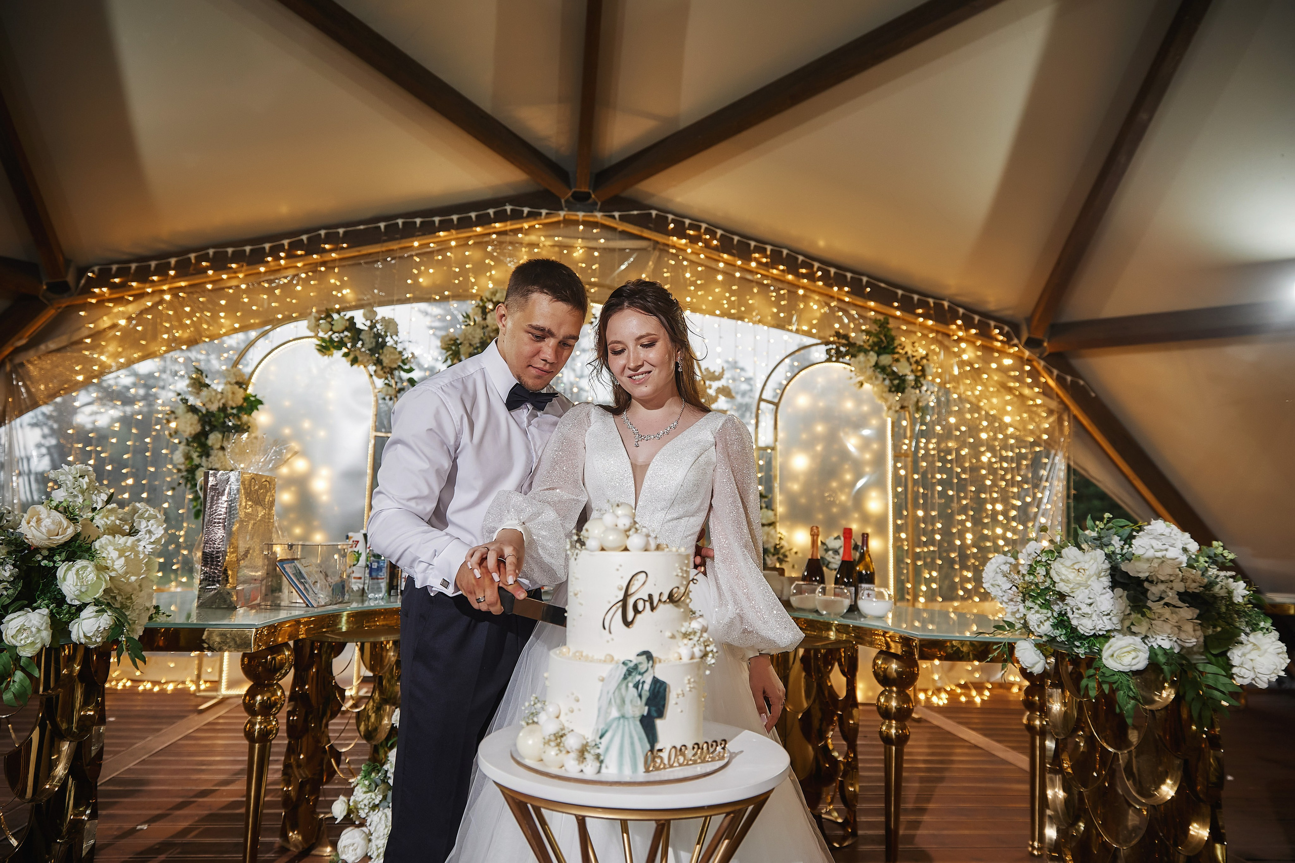 Свадебный проект «Горько» — свадьба Даши и Леши. Свадьба под ключ в Новокузнецке, Прокопьевске, Киселевске