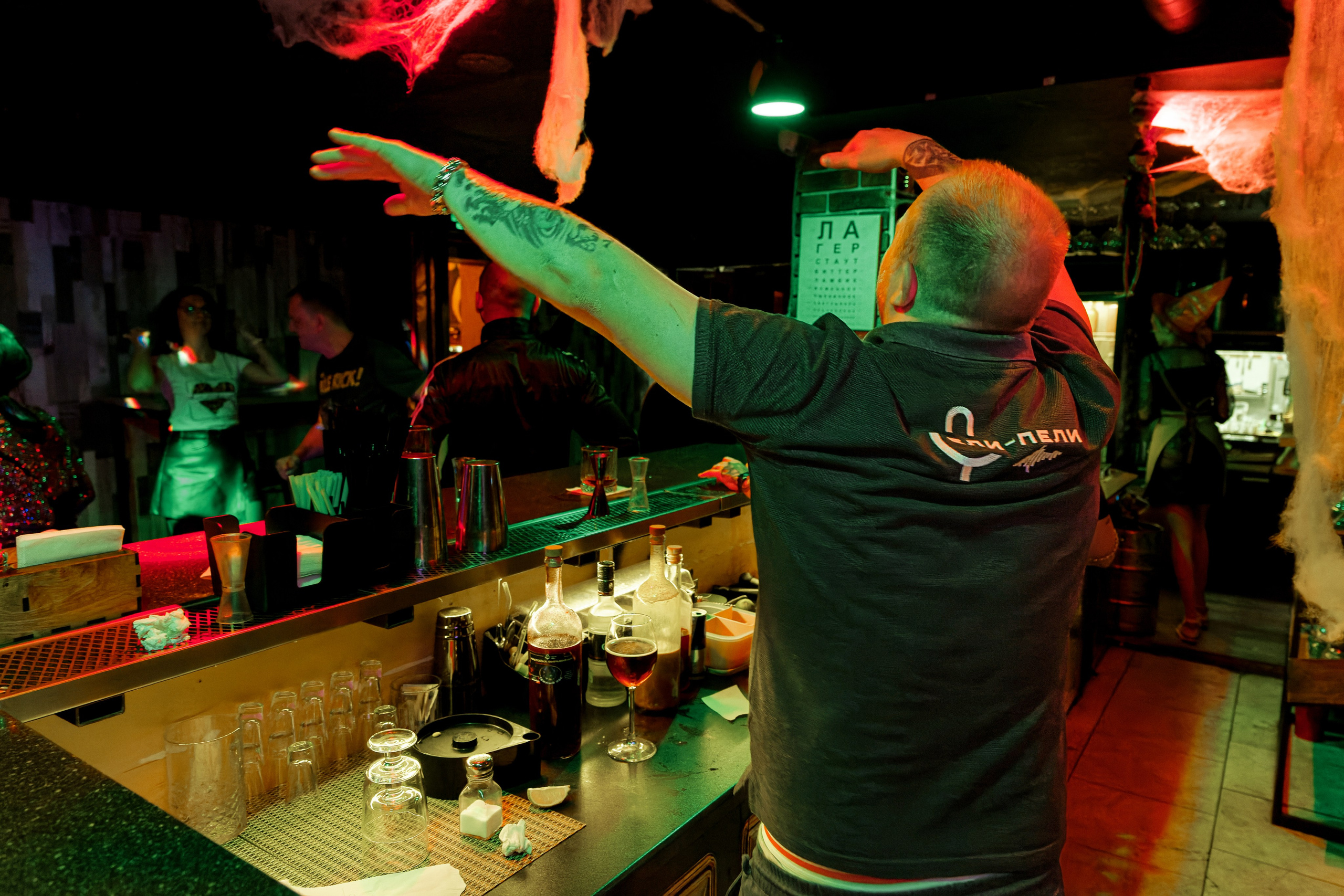 Хэллоуин в клубе «Ели-Пели». Профессиональный фотограф в Москве и МО Денис Кулешов