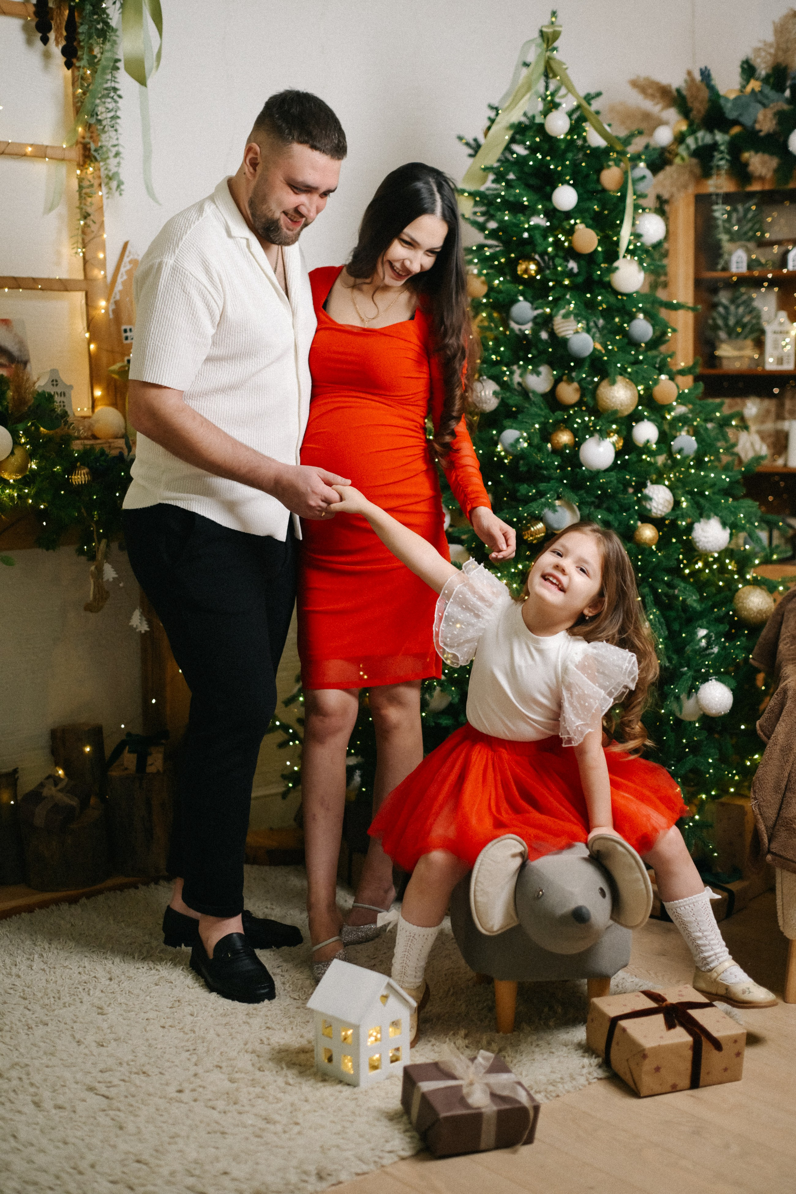 Семья Насти, Дмитрия и Лерочки