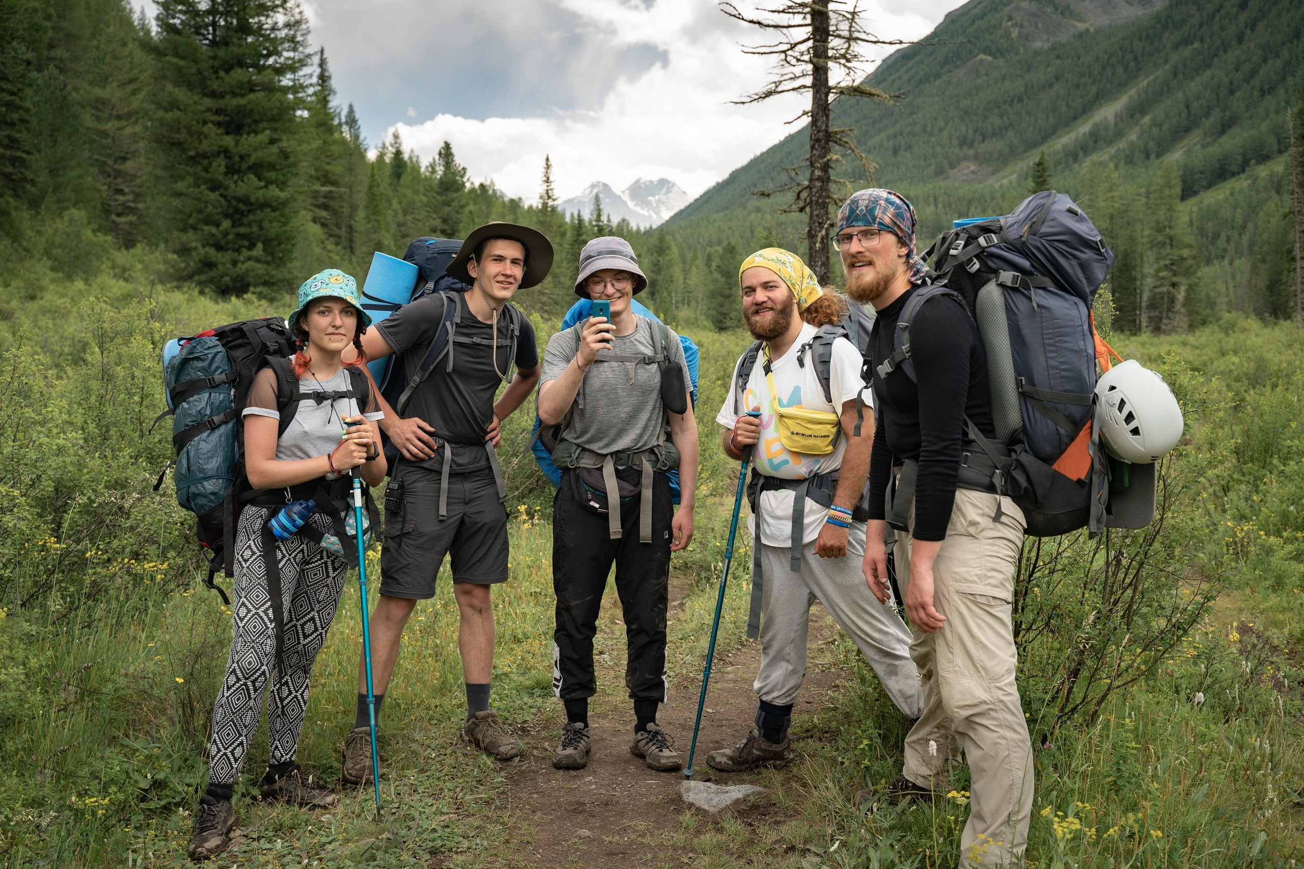 Алтай. Шавлинские озера. Фотограф в поход и восхождение на Эльбрус Игорь Косарев