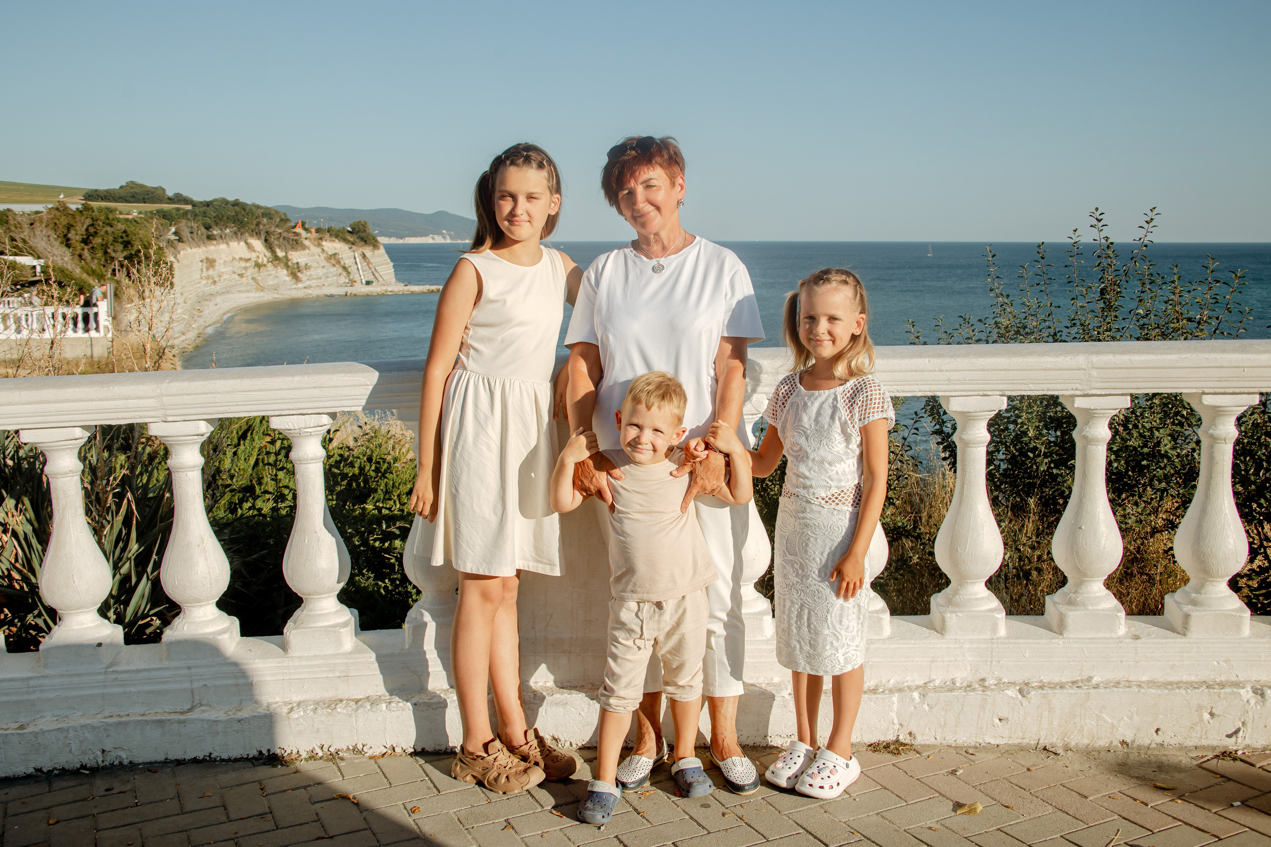 Тамара, Никита, Настя, Катя и Ваня. Wedding and family photographer in Gelendzhik Victoria Balashova