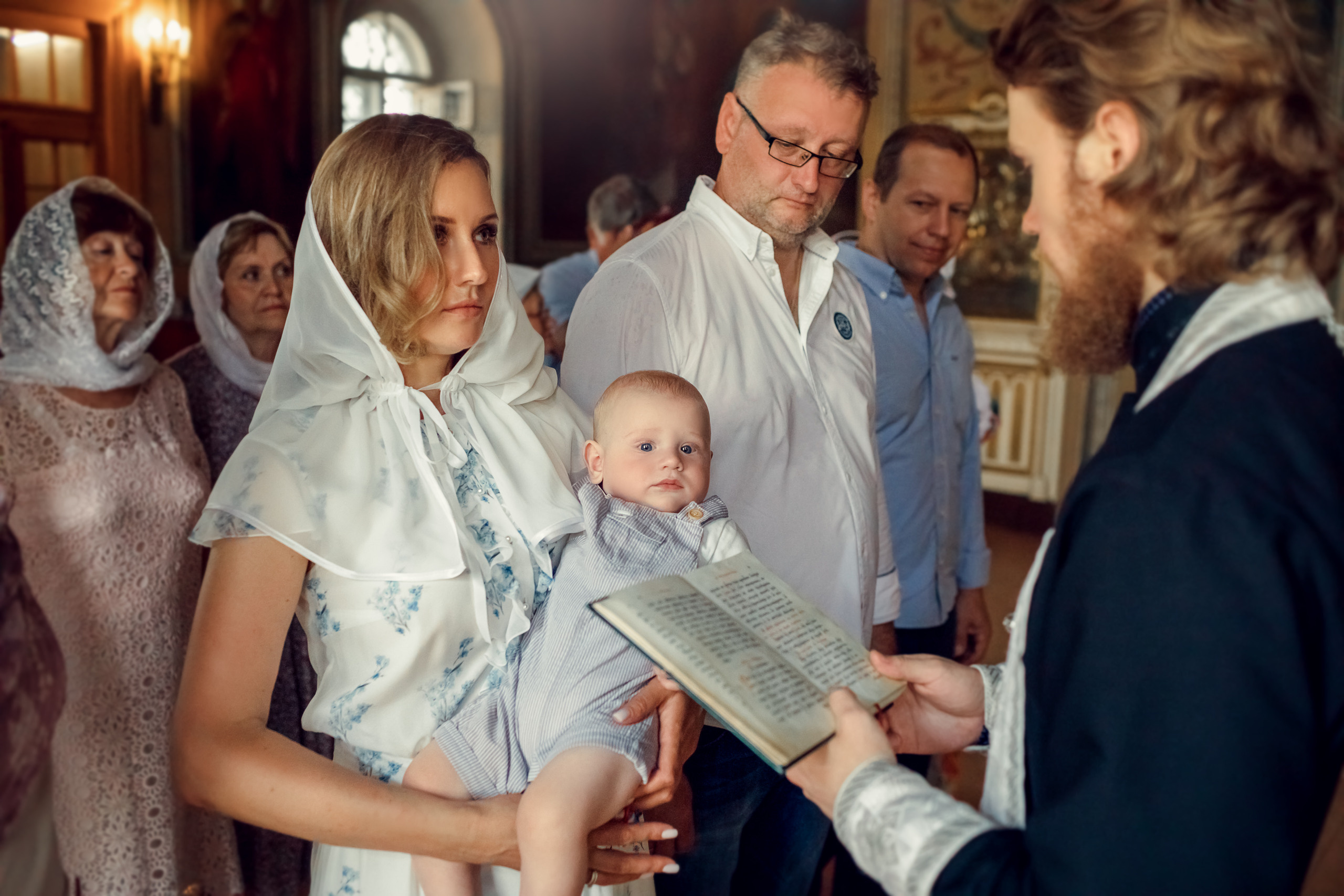 Крещение. Семейный и детский фотограф в Москве и по всей России Храпова Юлия