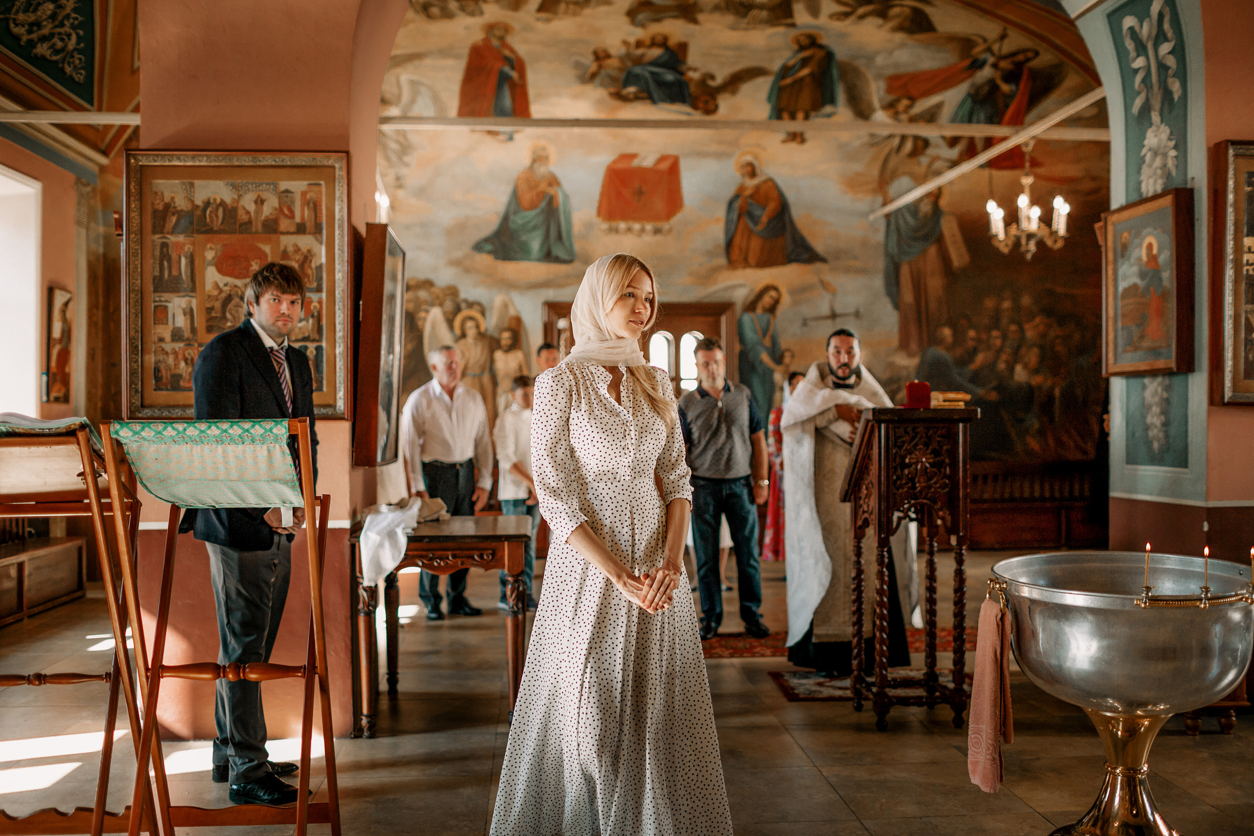 Крещение. Семейный и детский фотограф в Москве и по всей России Храпова Юлия