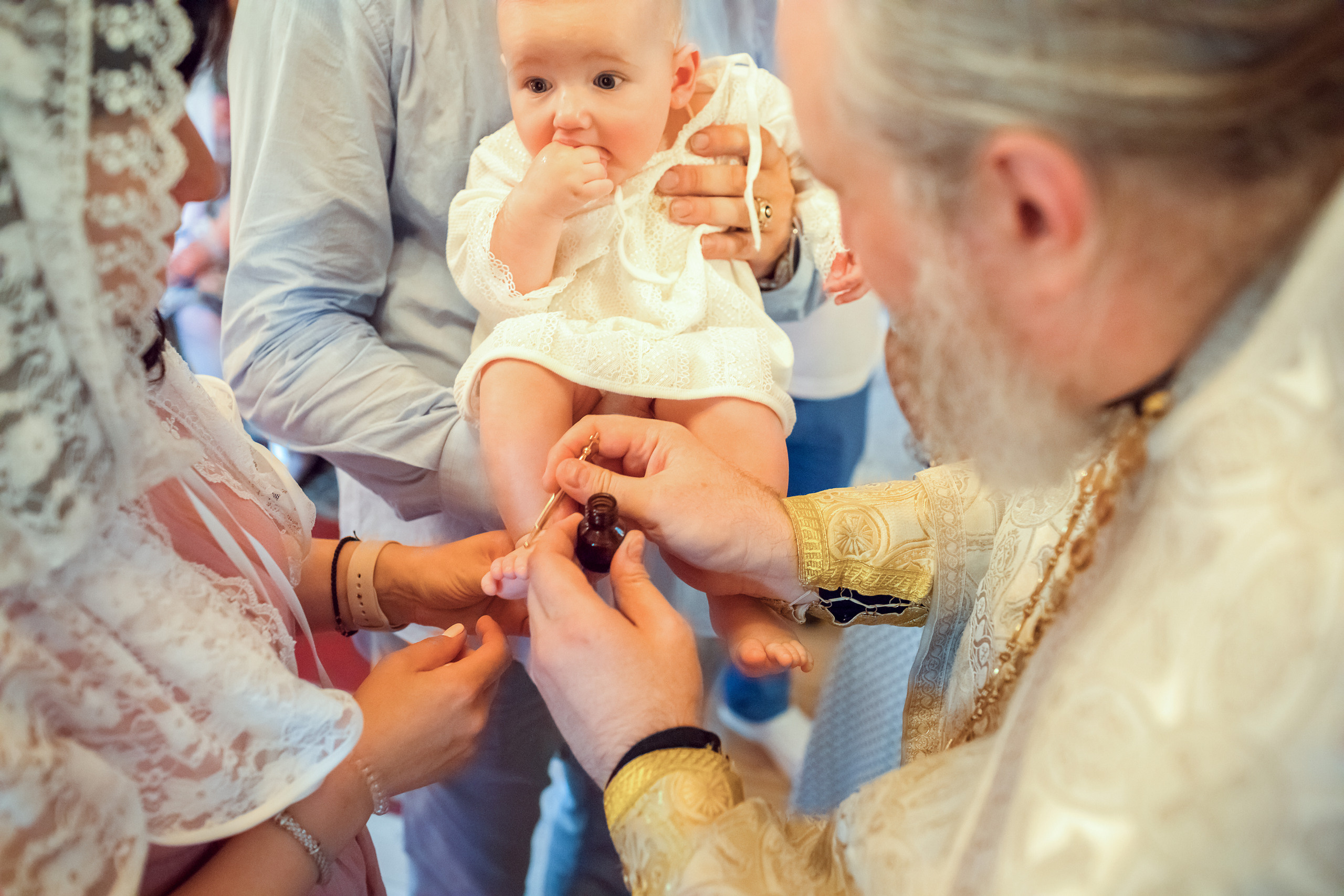 Крещение. Семейный и детский фотограф в Москве и по всей России Храпова Юлия
