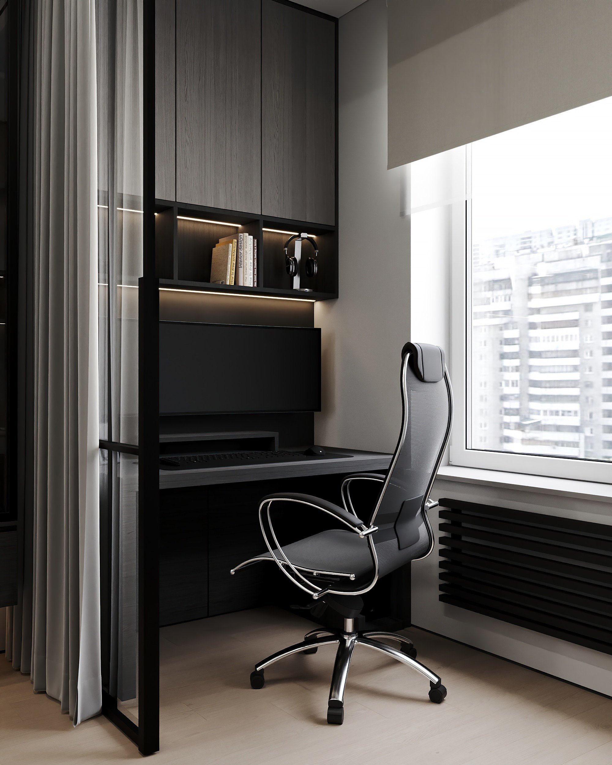 B22_Tretiakova_interiors. 3d визуализатор интерьера Анастасия Лосицкая