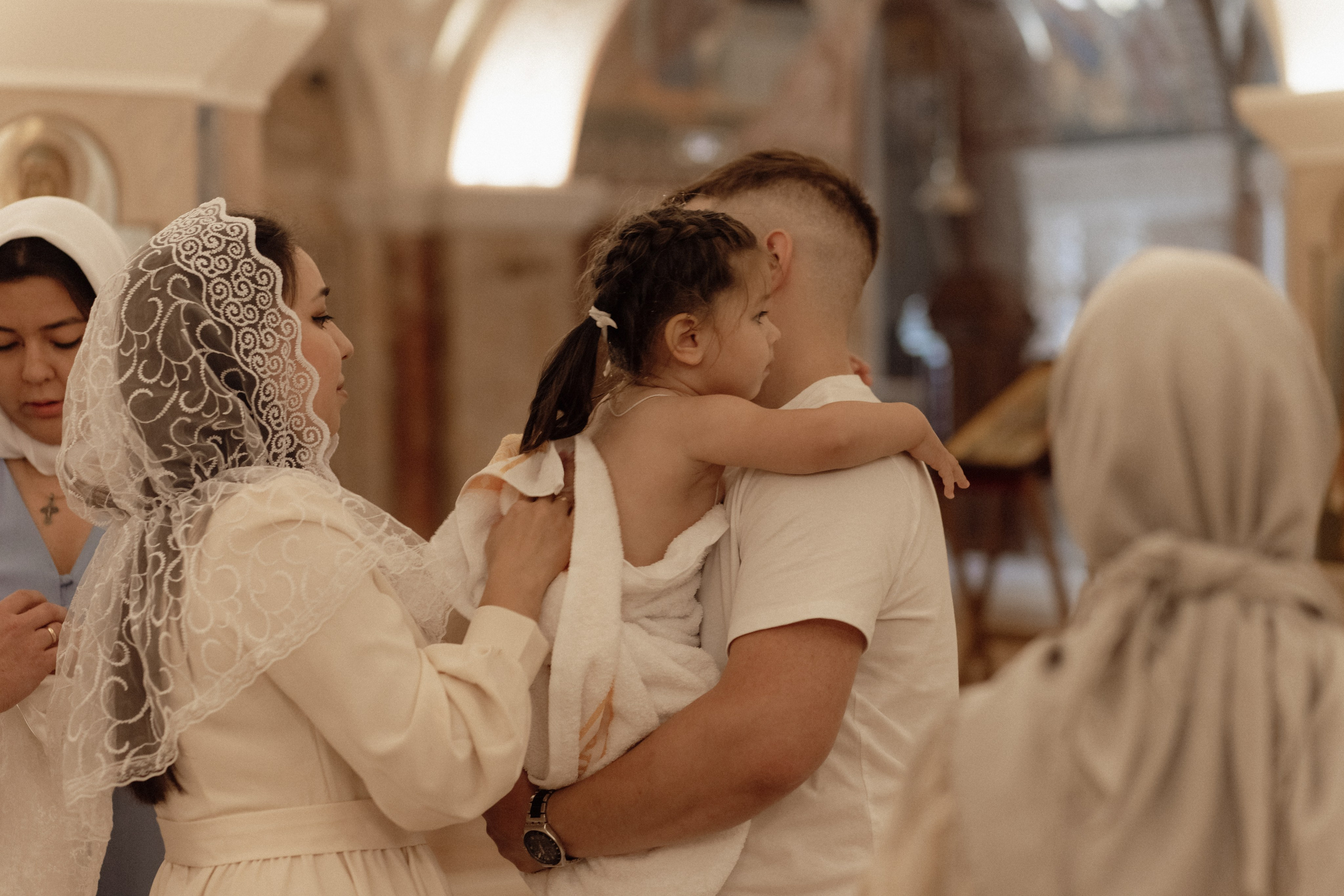 Крещение Киры. Семейный и свадебный фотограф в Челябинске Мария Леонтьева