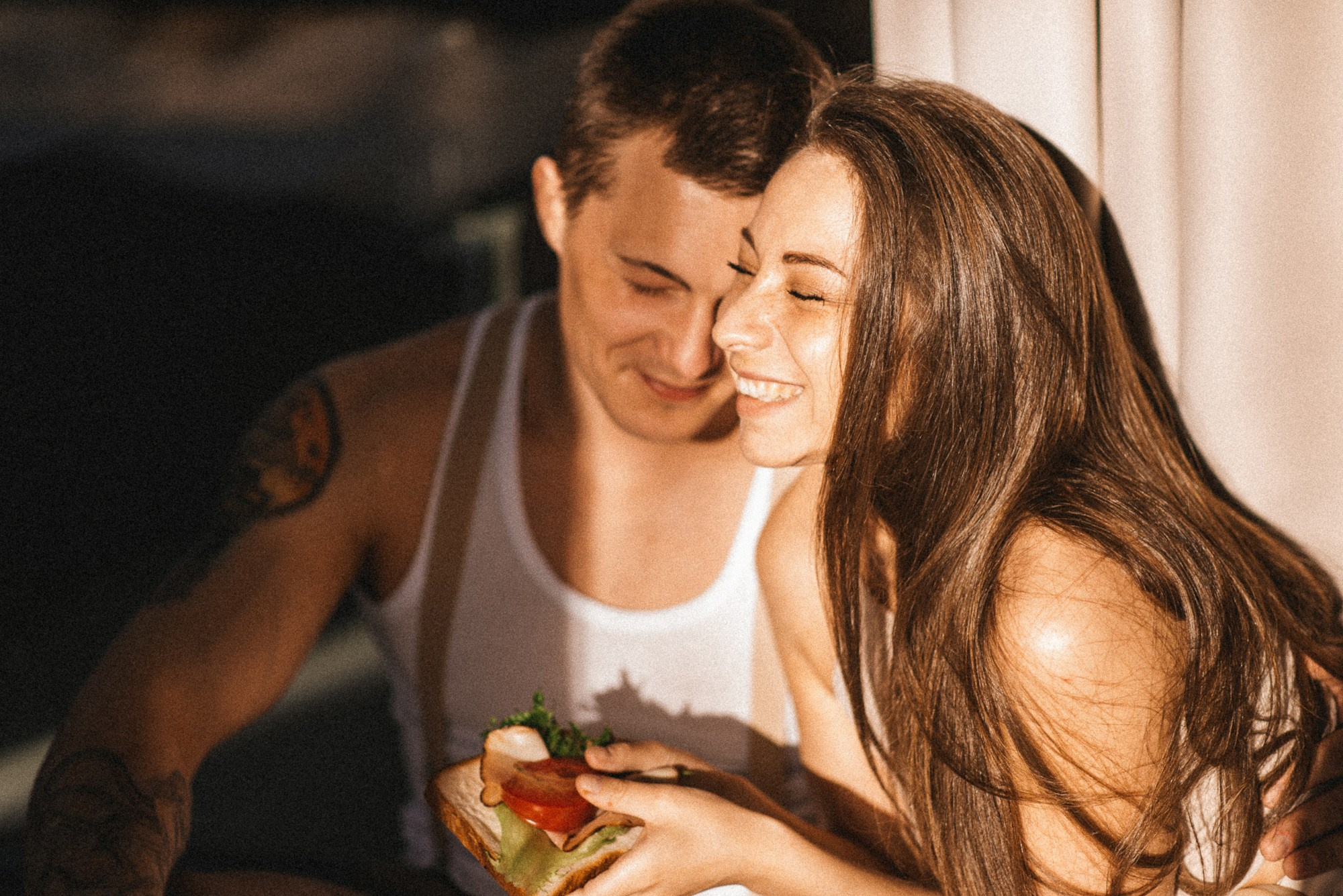 Катя и Саша, свидание в ванне. Фотограф в Мурманске Екатерина Рудак