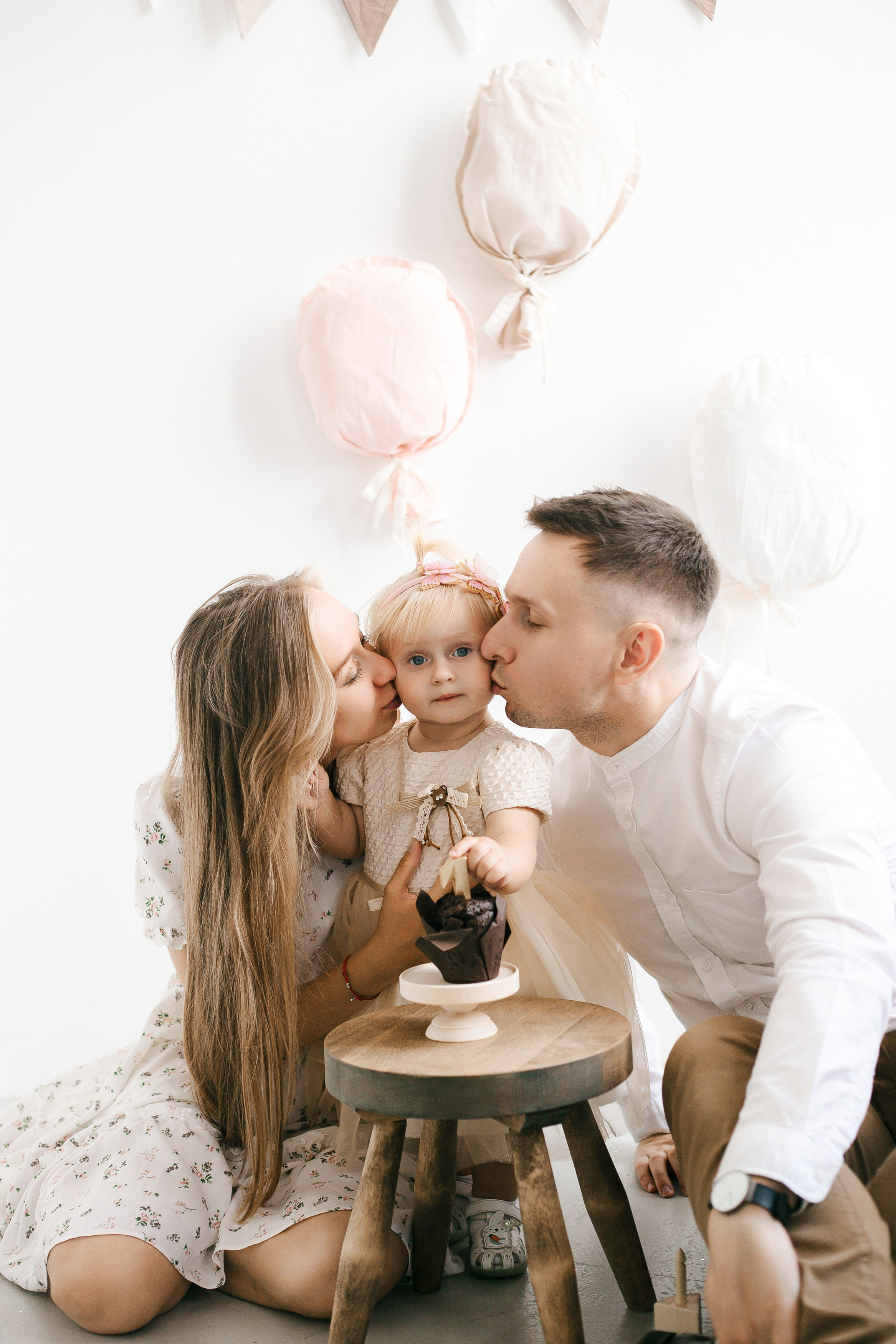 Василий, Надежда и Верочка. Портретный, семейный, свадебный фотограф в Брянске Маргарита Василькова