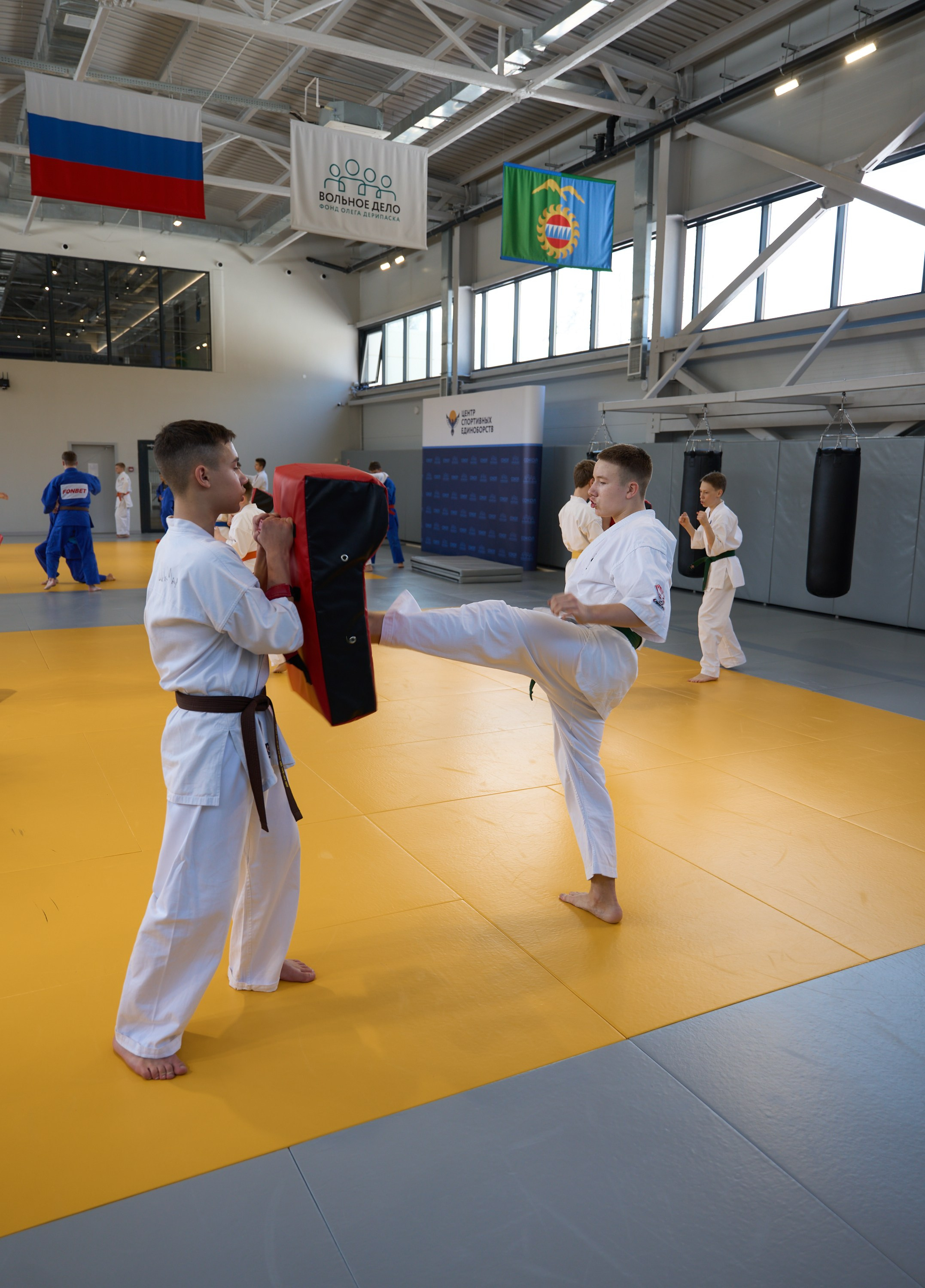 Открытие центров спортивных единоборств «Сокол» Красноярск/Дивногорск. Александр Сазонов Красноярск